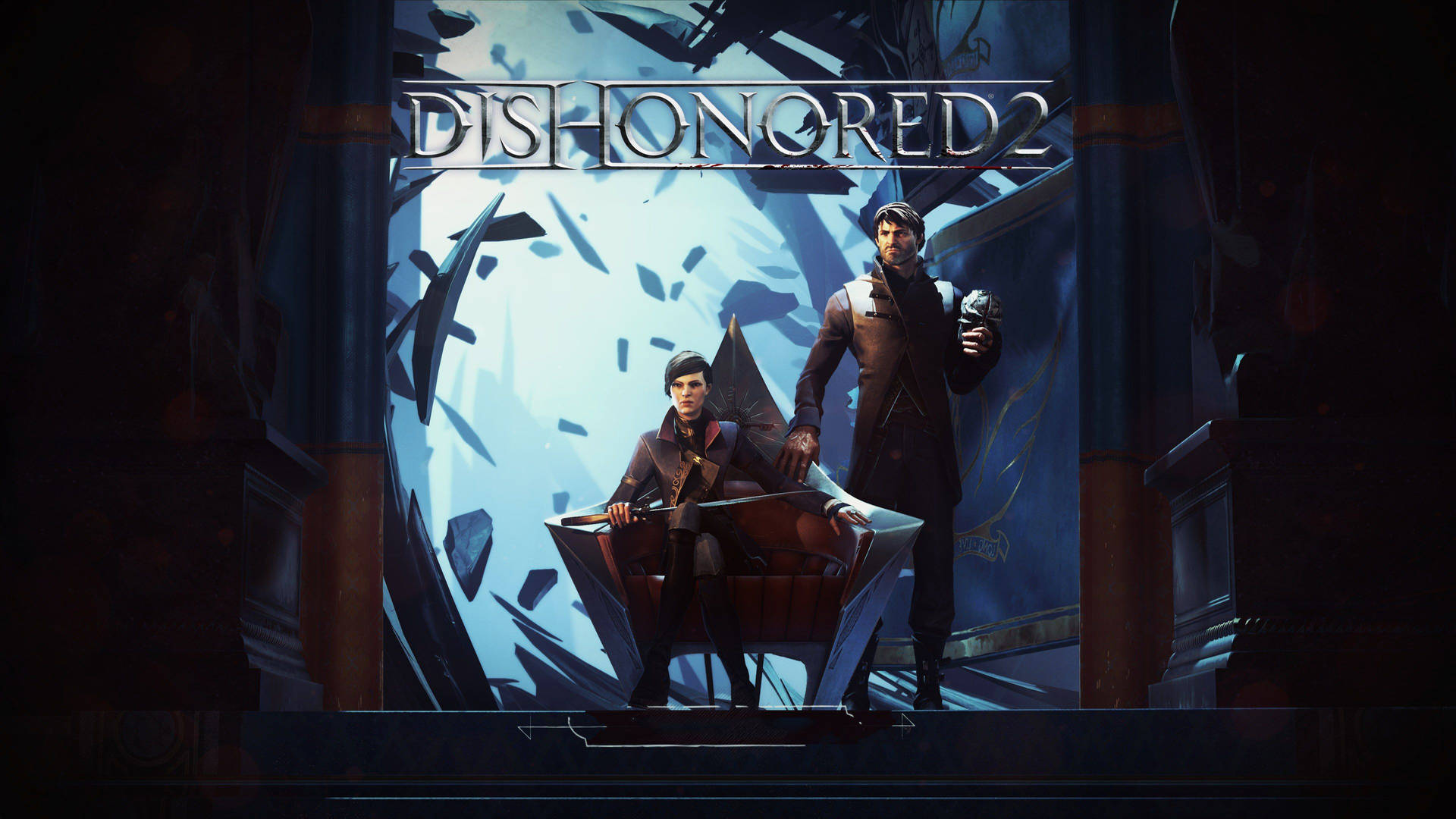 Dishonored 2 Emily Corvo Throne And Title Background