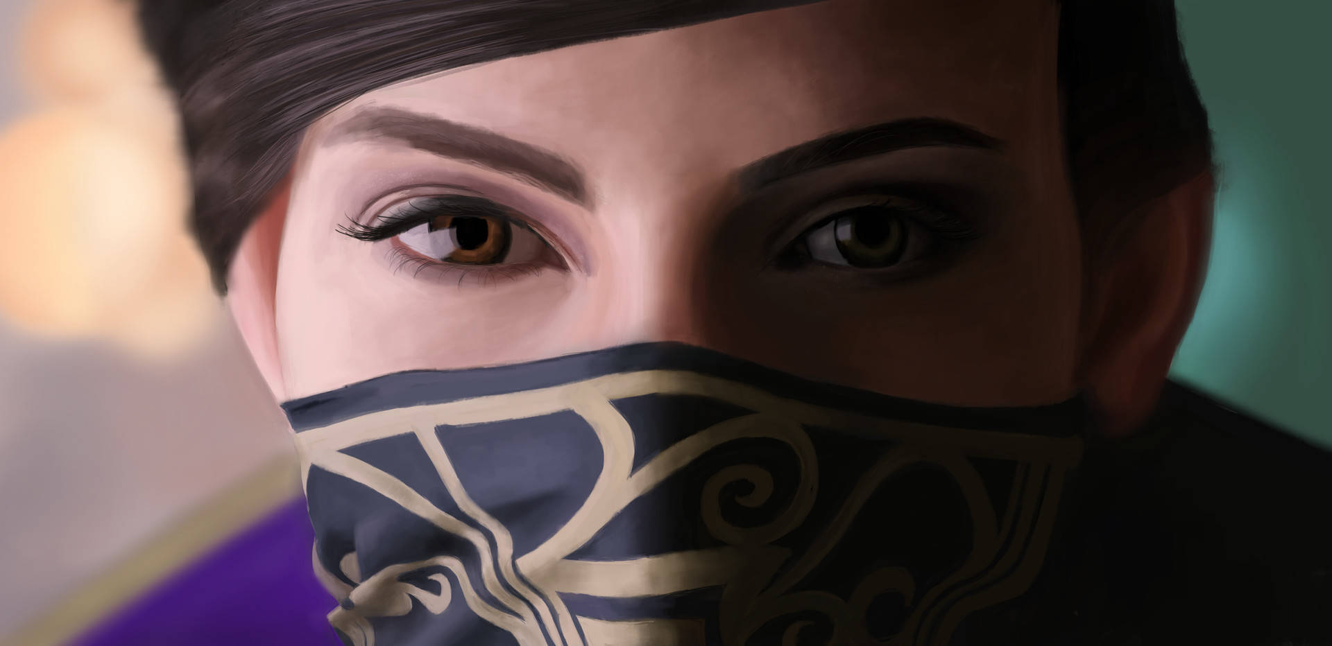 Dishonored 2 Emily Kaldwin Close-up