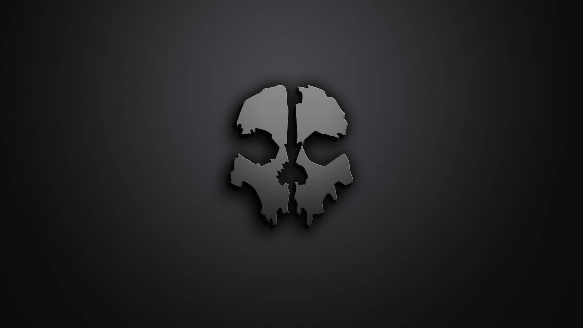 Dishonored Split Skull Gaming Logo Background
