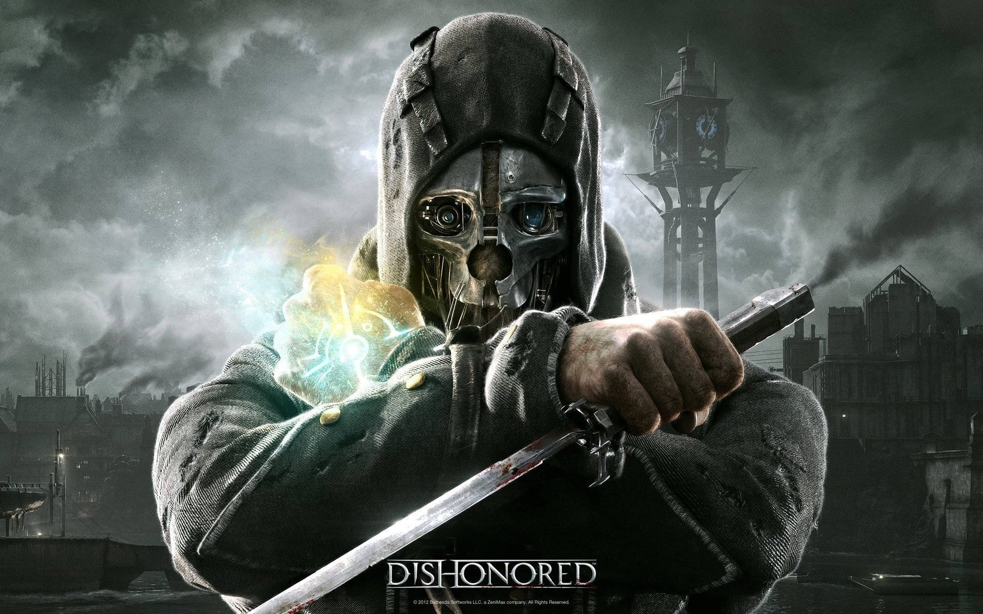 Dishonored Video Game Poster Background