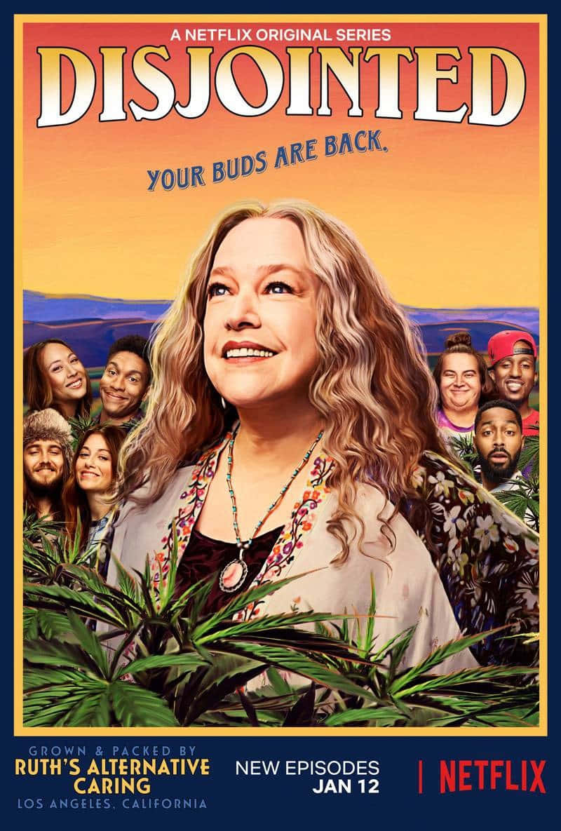 Disjointed Tv Poster Background