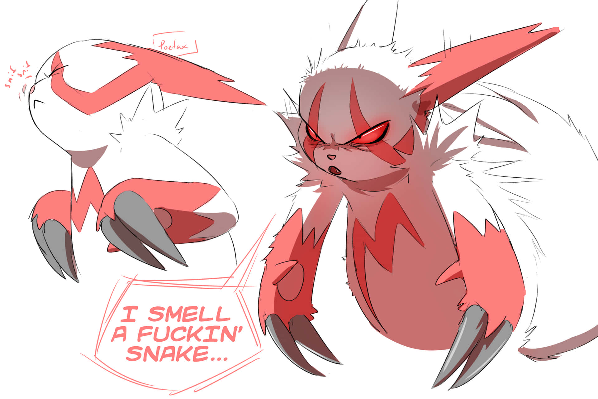 Dismayed Reaction Of Zangoose