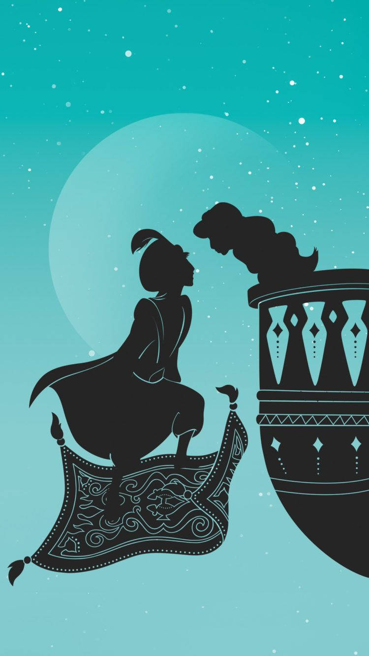 Disney Aladdin And Jasmine Background