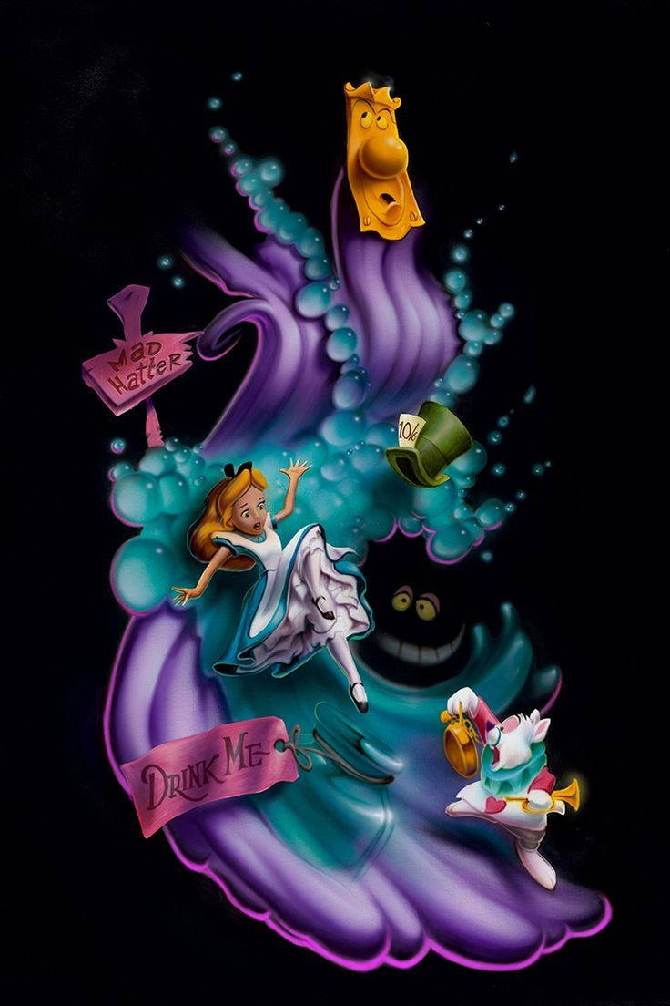 Disney Alice In Wonderland Digital Art