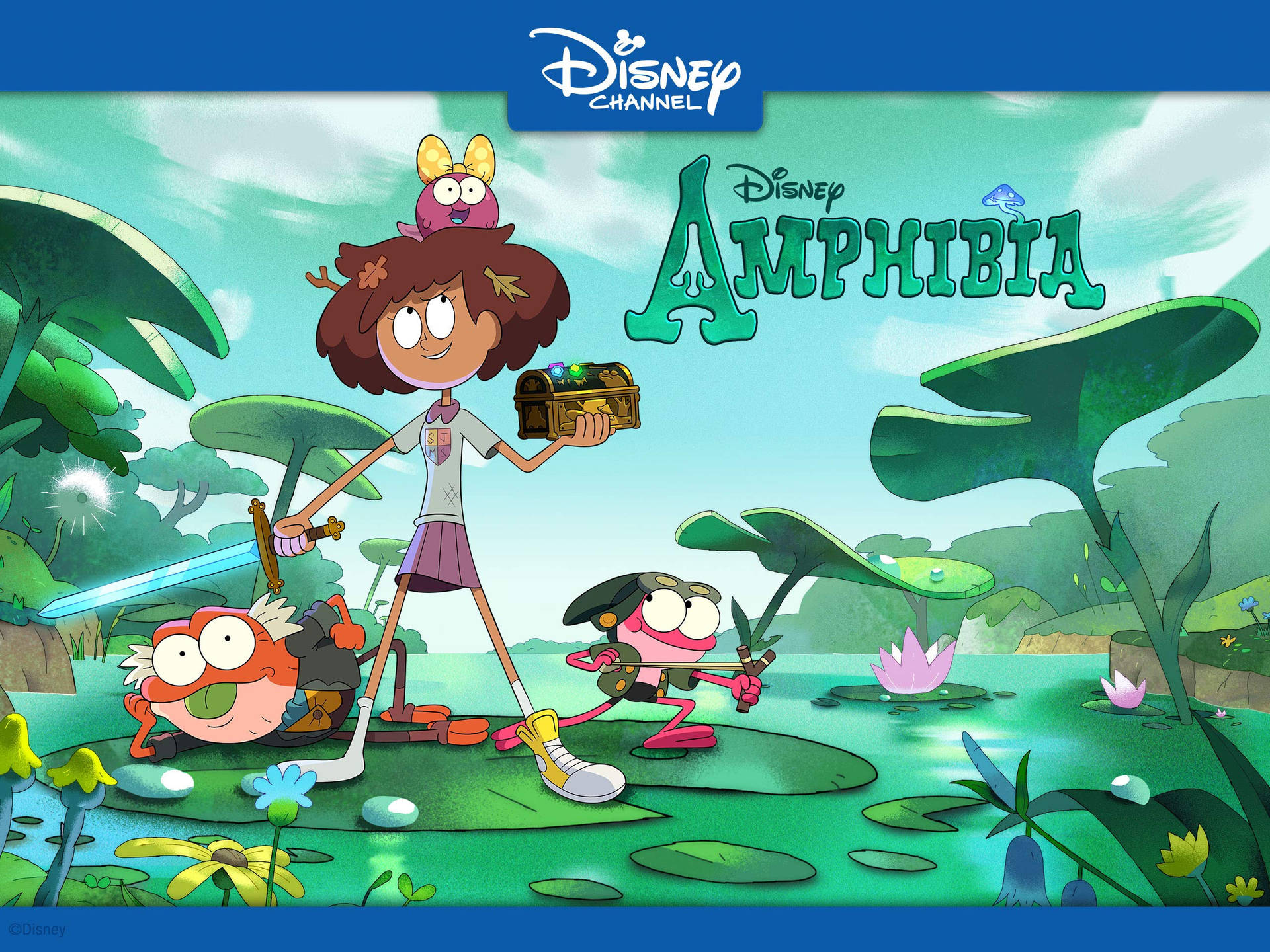 Disney Amphibia Cartoon Poster