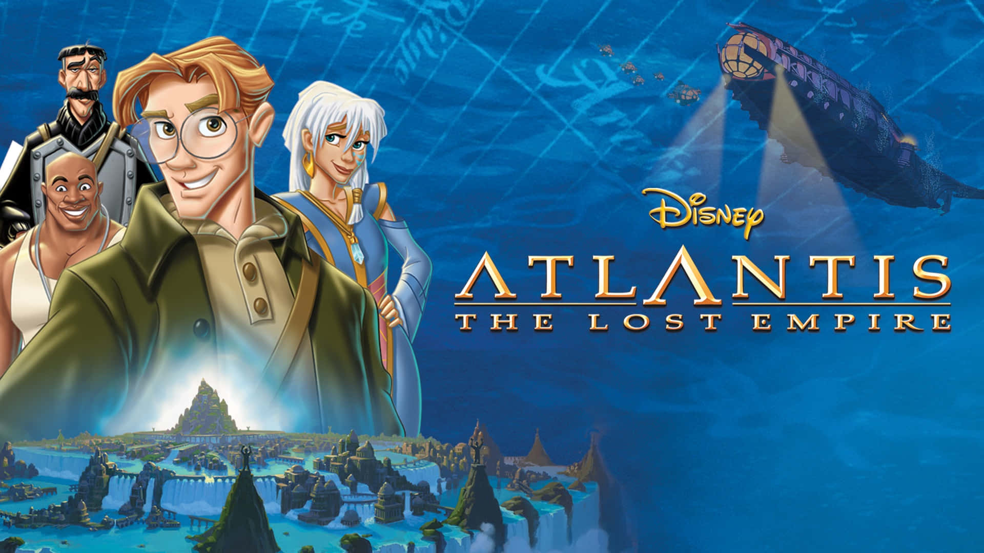 Disney Atlantis The Lost Empire Background