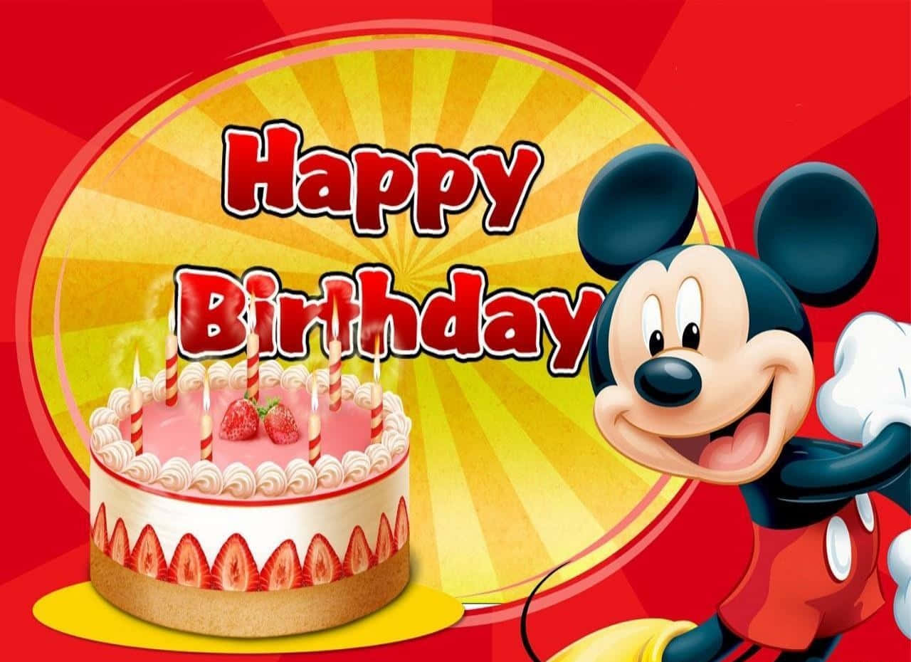 Disney Birthday Background