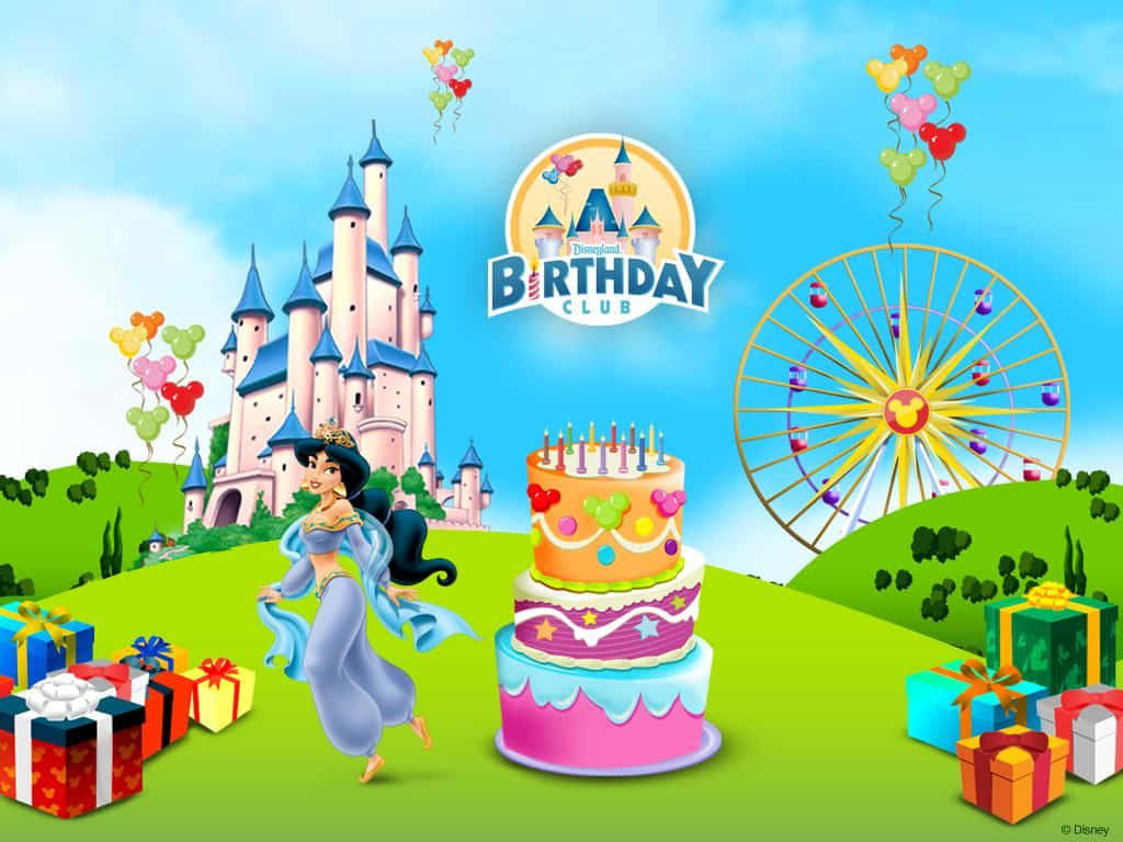 Disney Birthday Background