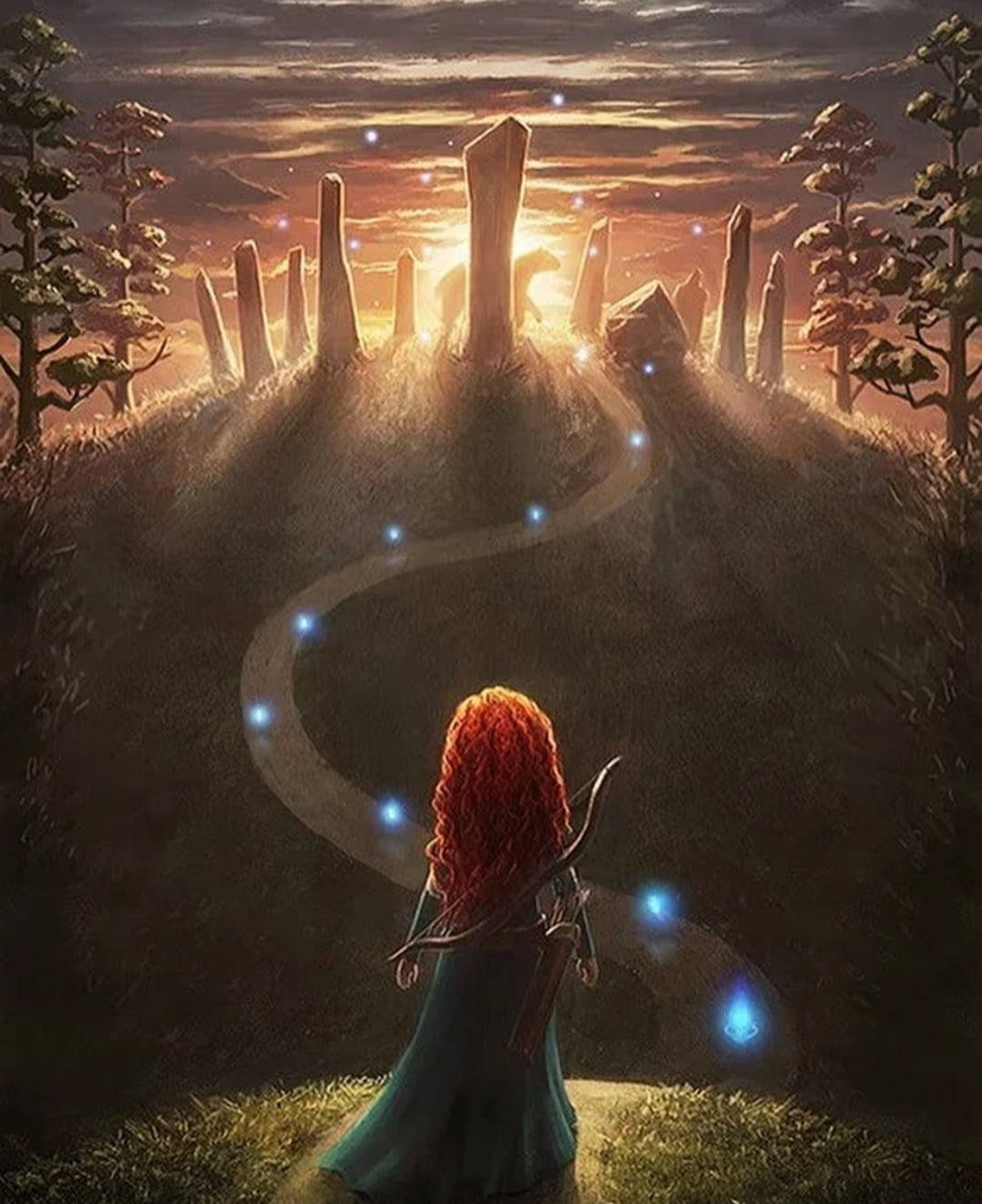Disney Brave The Ring Of Stones Background