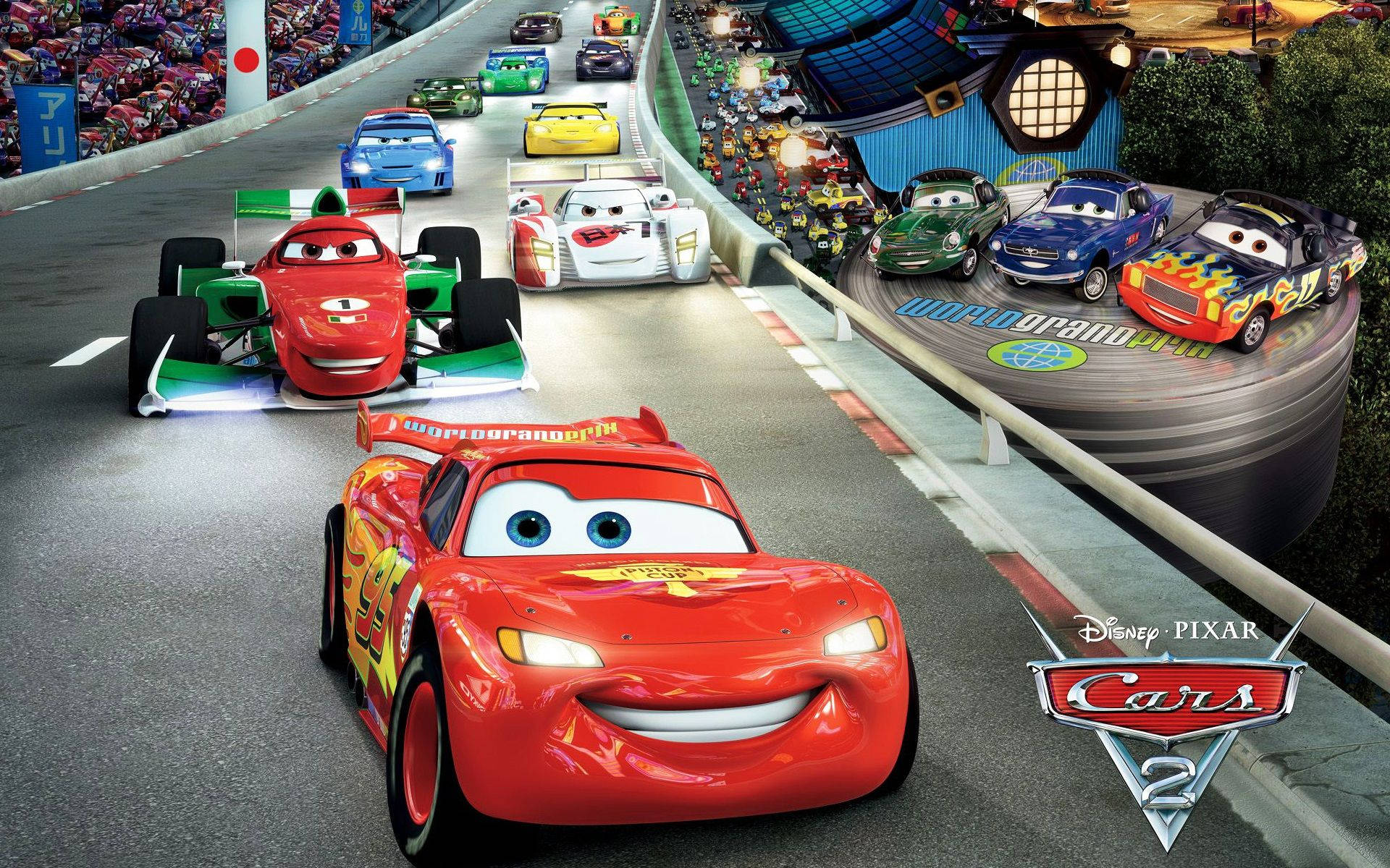 Disney Cars 2 Racers Background