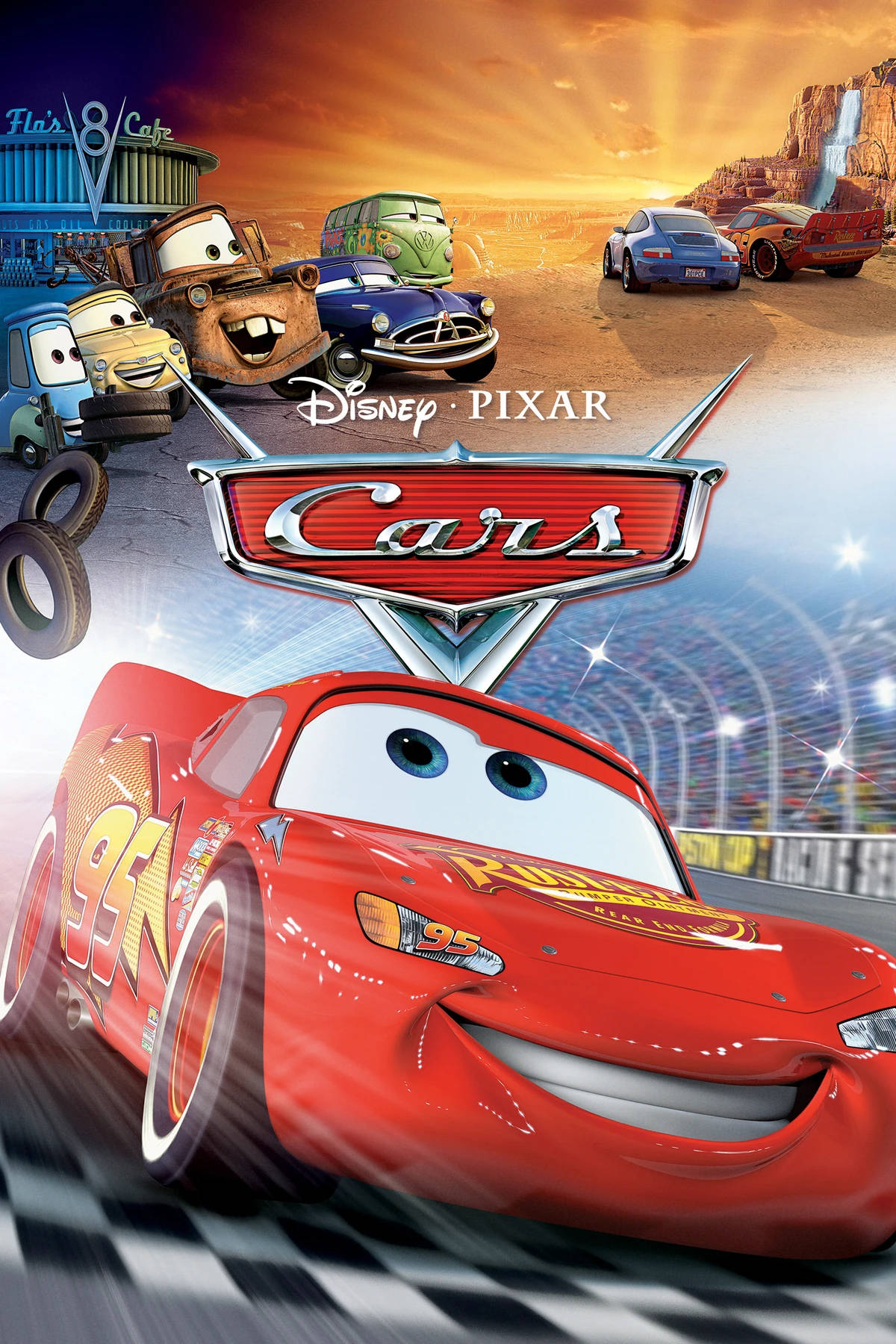 Disney Cars Poster Background