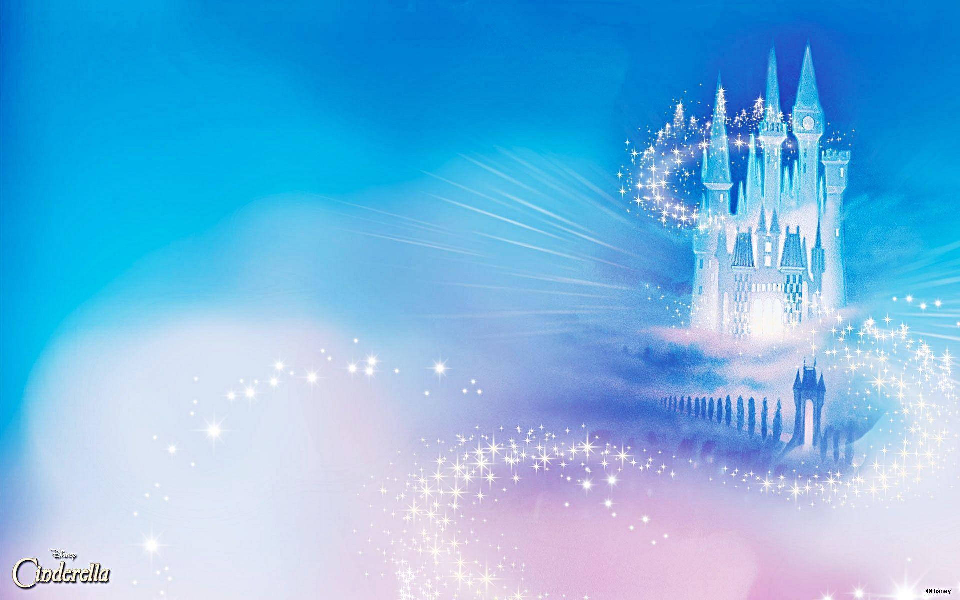 Disney Castle Fantasy Background