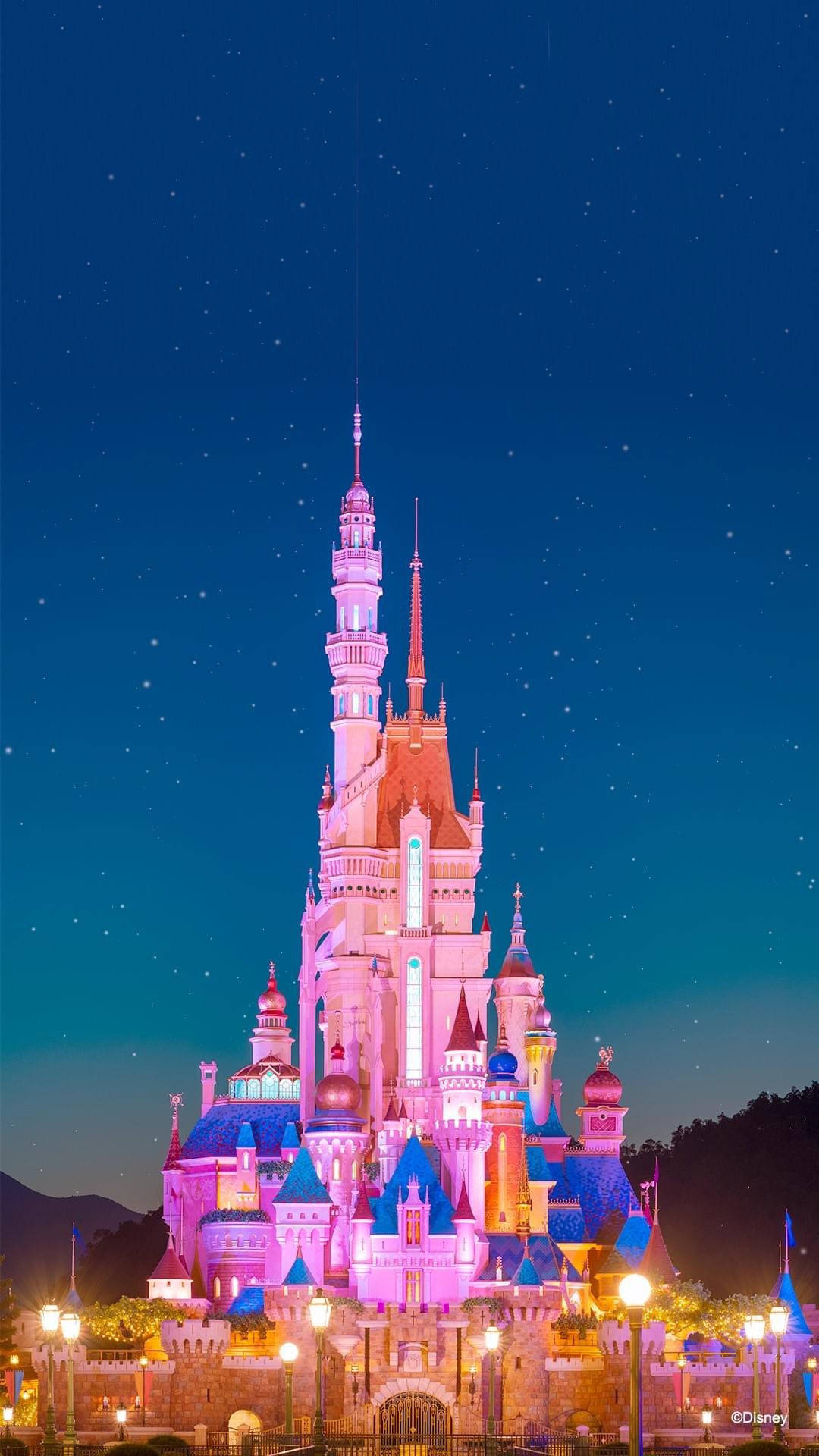 Disney Castle Magical Dreams Background