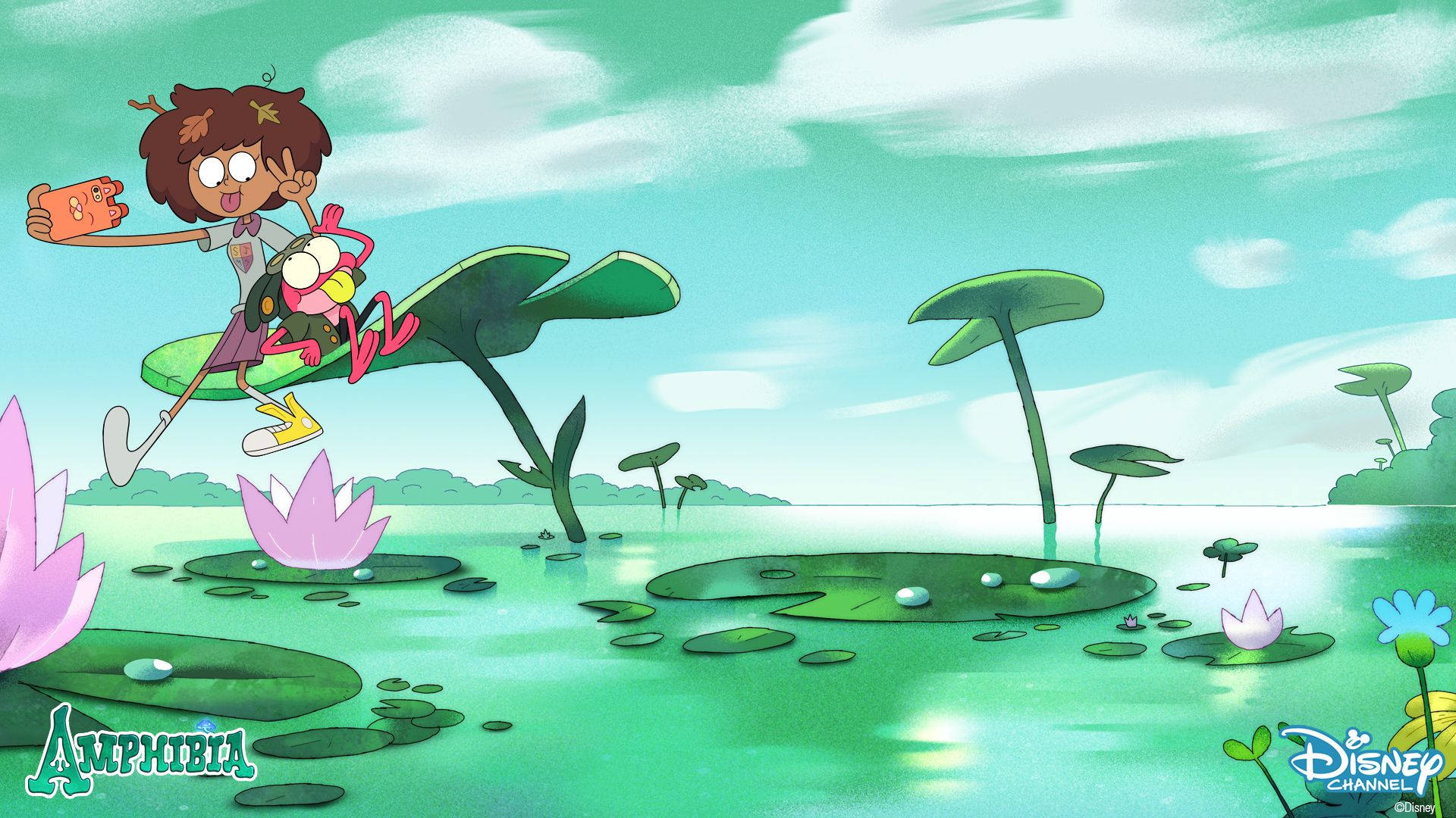 Disney Channel Amphibia Show Background