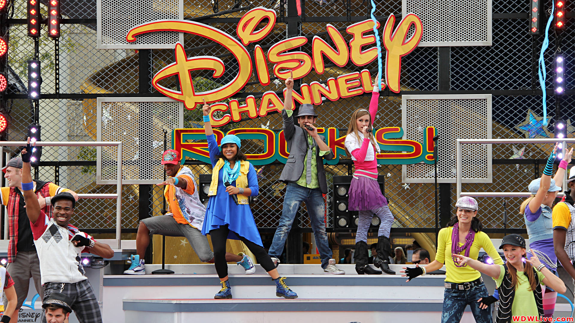 Disney Channel Rocks Stage