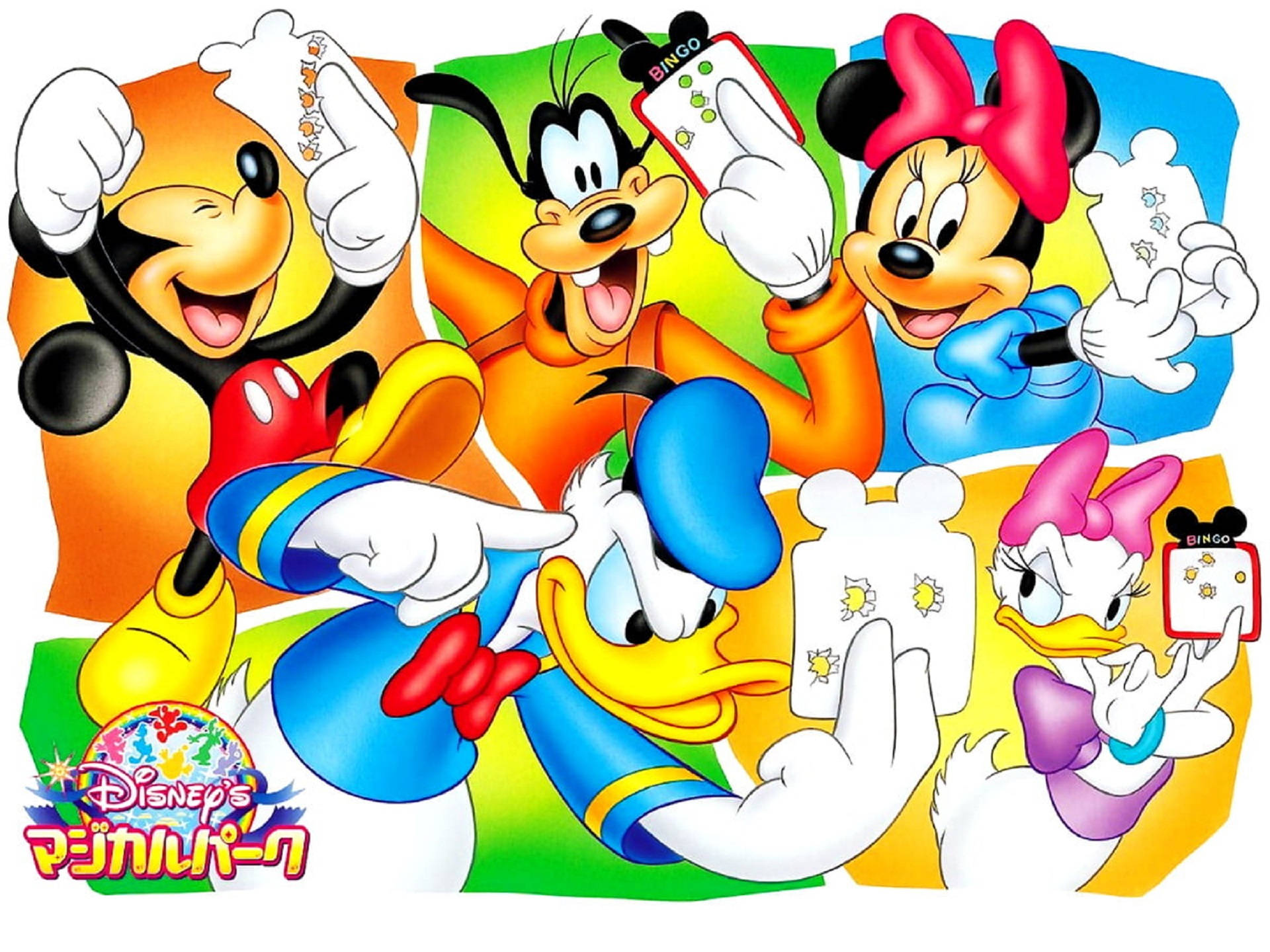 Disney Characters Mickey And Friends