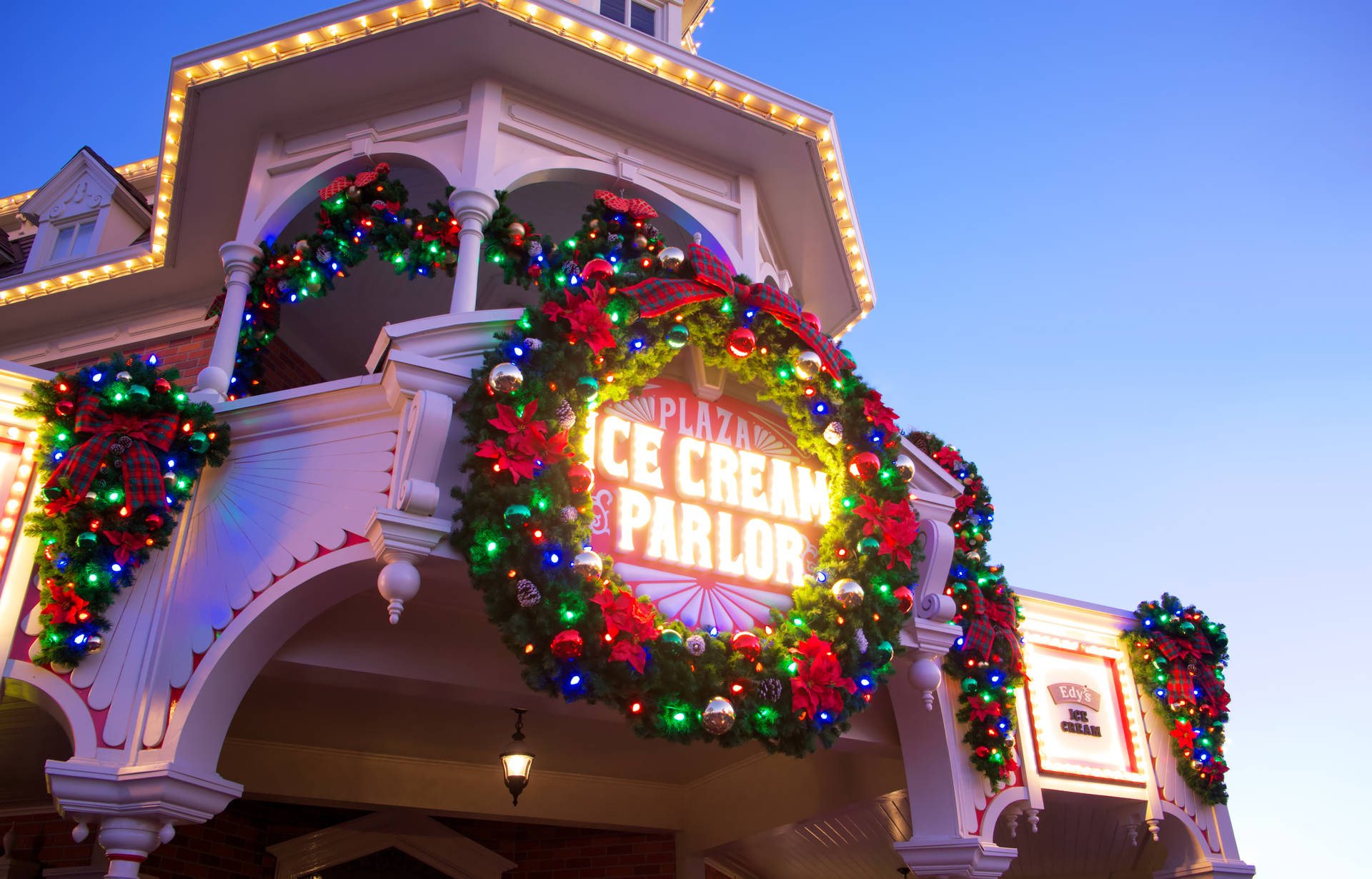 Disney Christmas Ice Cream Parlor