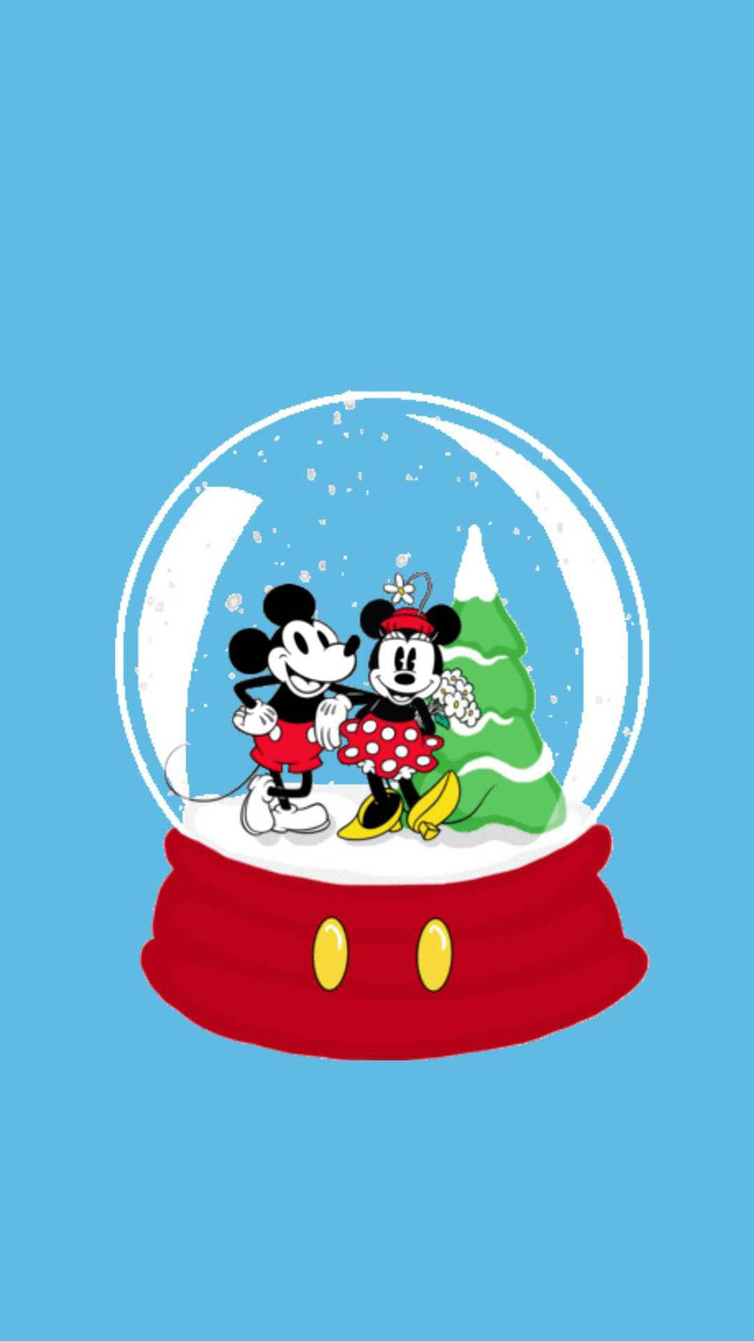 Disney Christmas Snow Globe