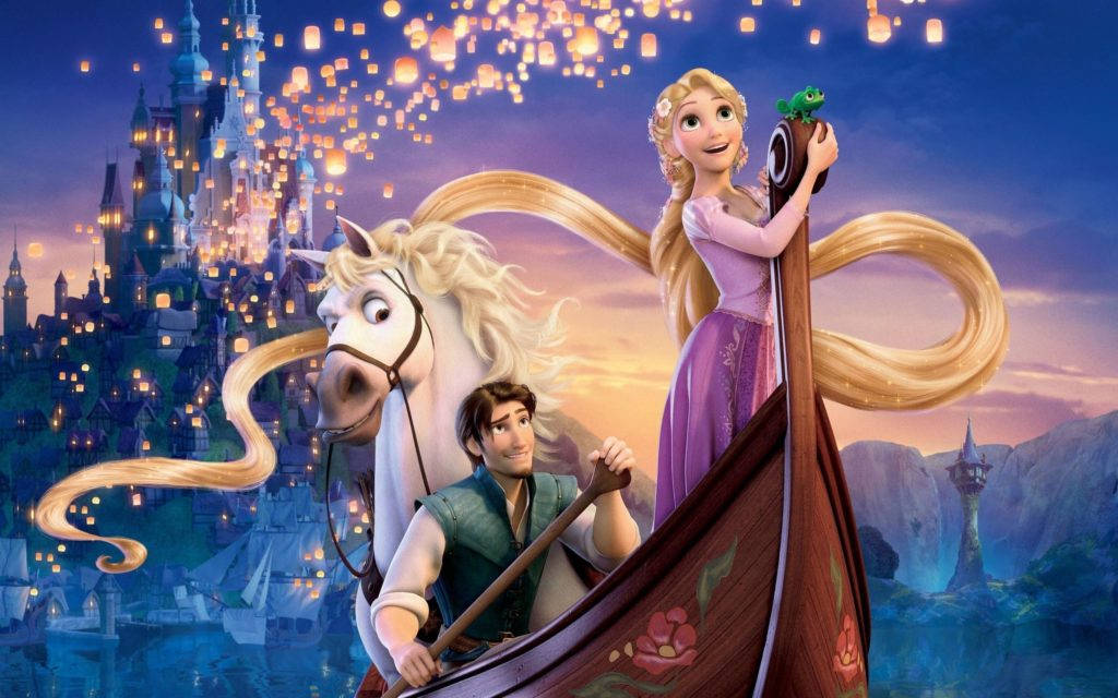 Disney Desktop Rapunzel And Flynn Background