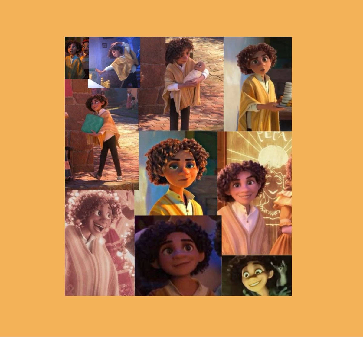 Disney Encanto Camilo Aesthetic Collage Background