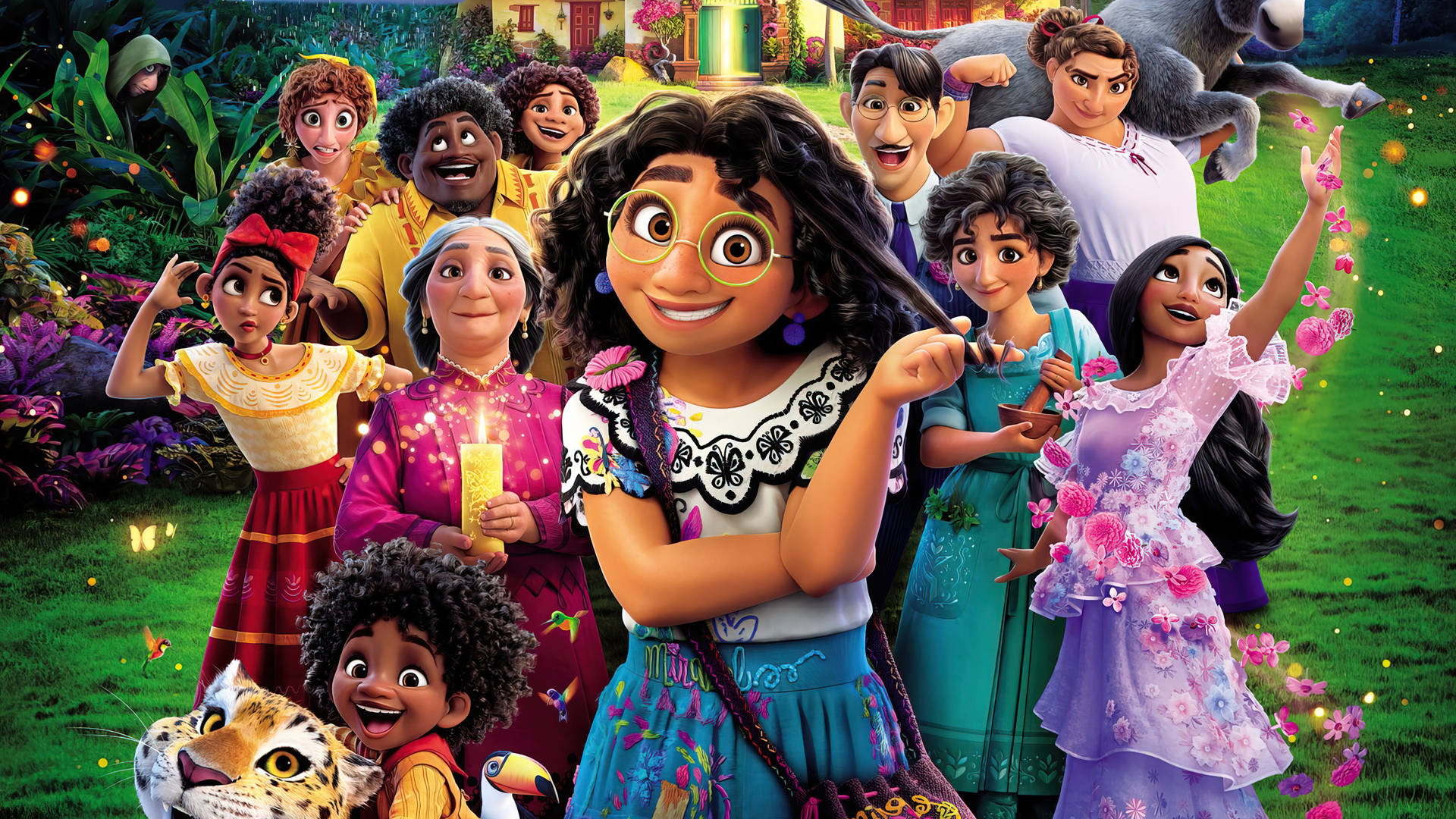 Disney Encanto Characters Background