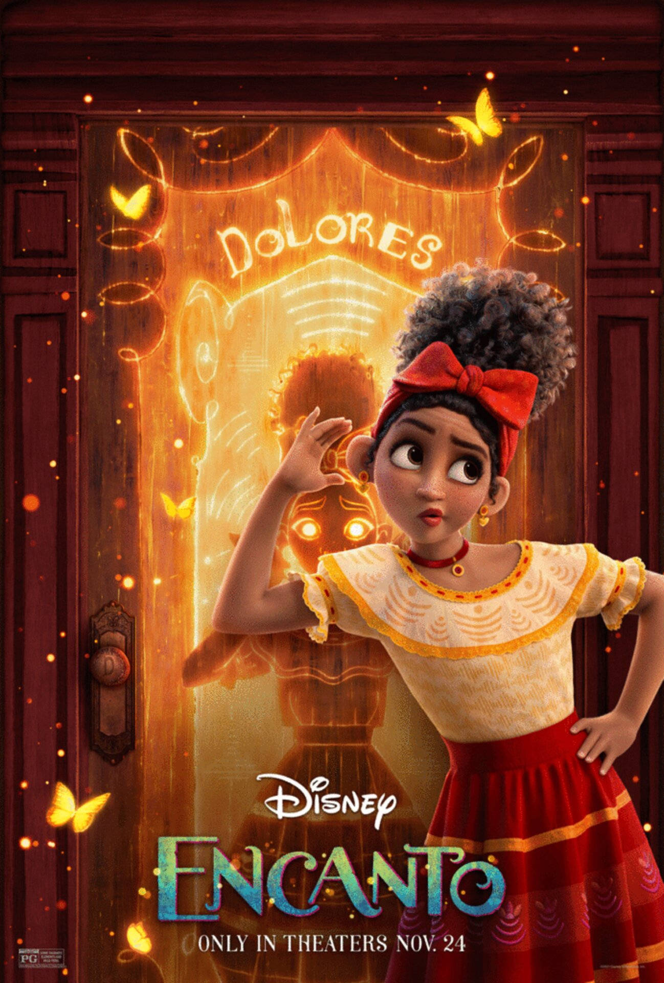 Disney Encanto Dolores Background