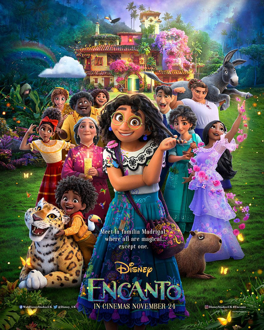 Disney Encanto Official Poster Background