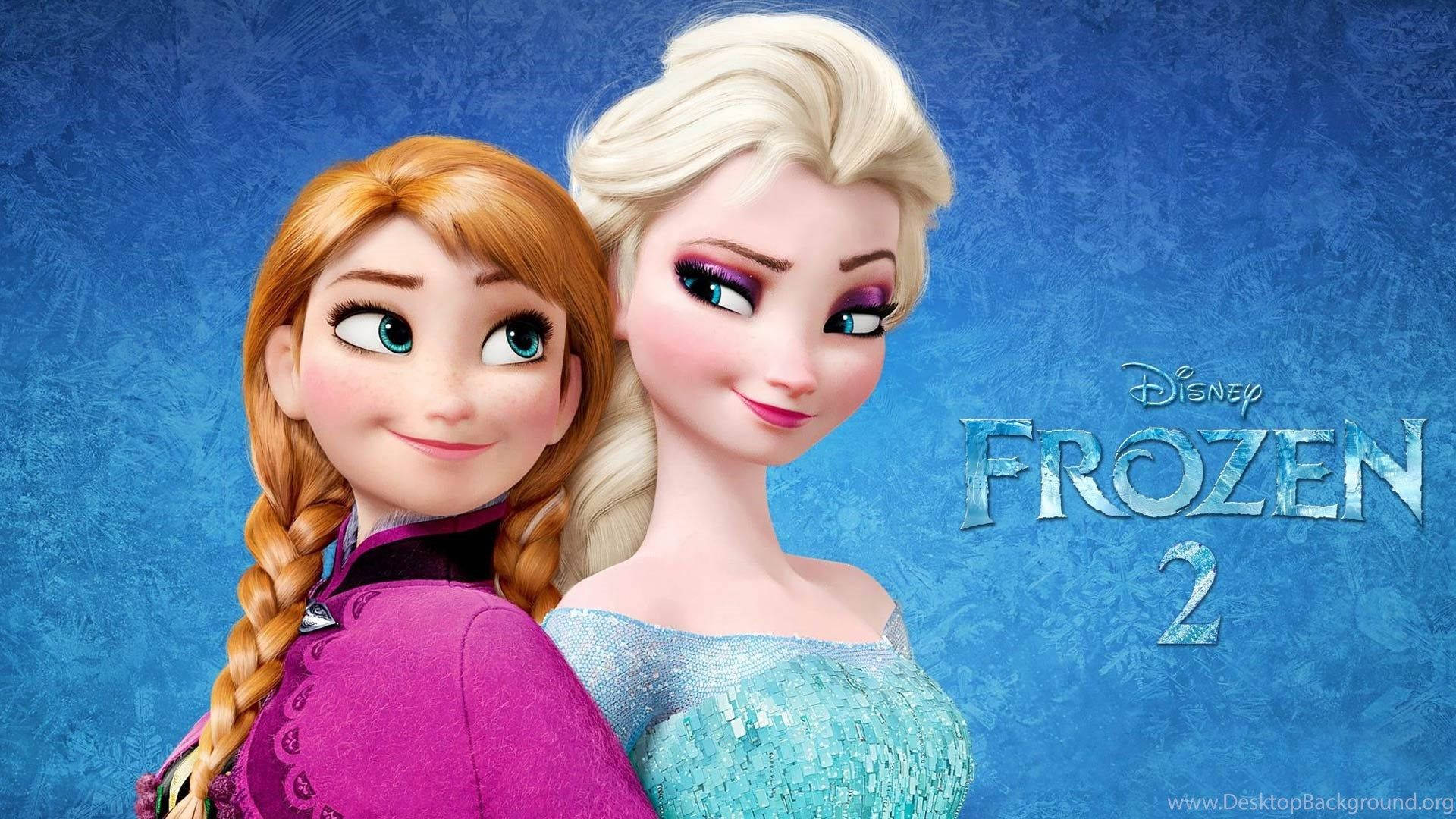 Disney Frozen 2 Elsa And Anna Background