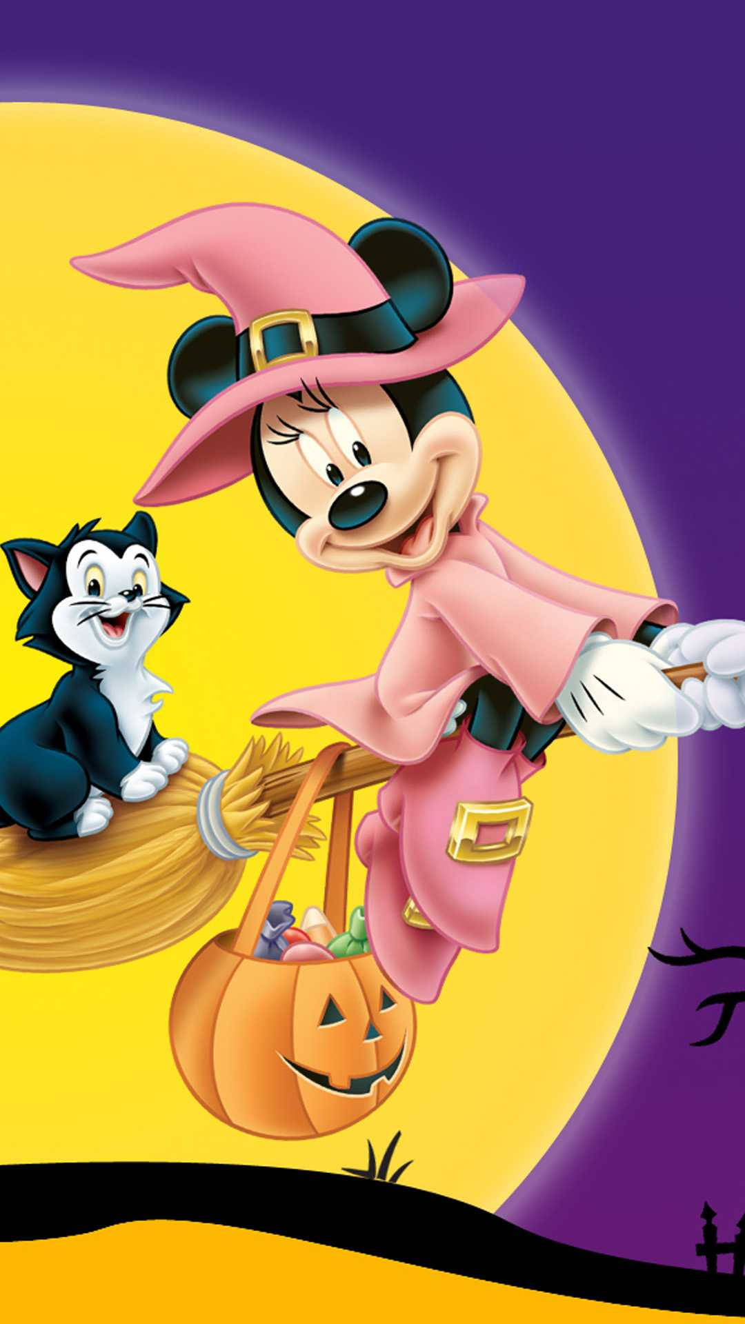 Disney Halloween Minnie Background