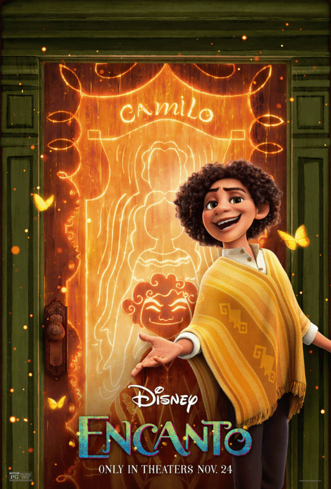 Disney Movie Encanto Camilo Madrigal Background