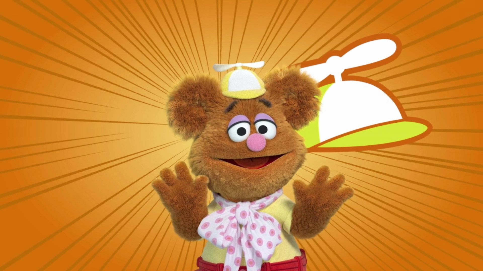 Disney Muppet Babies Super Fozzie