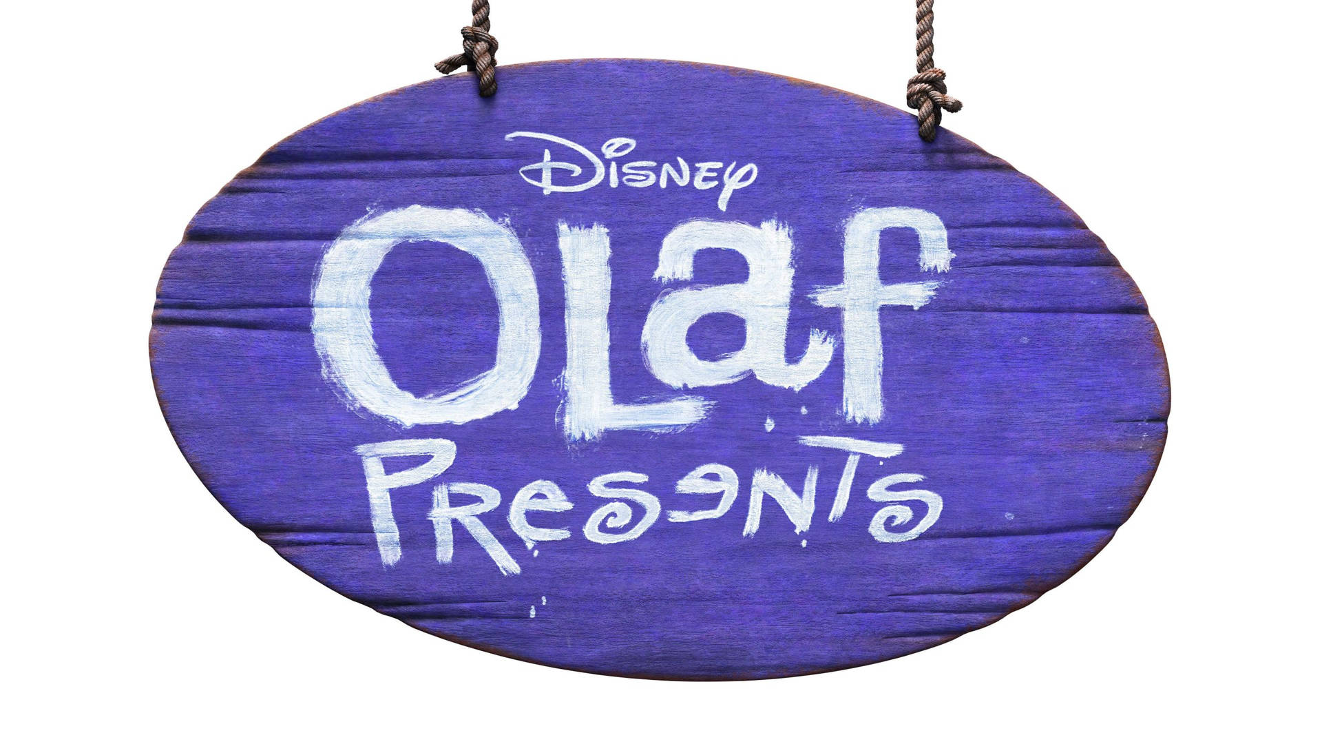 Disney Olaf Presents Poster Background