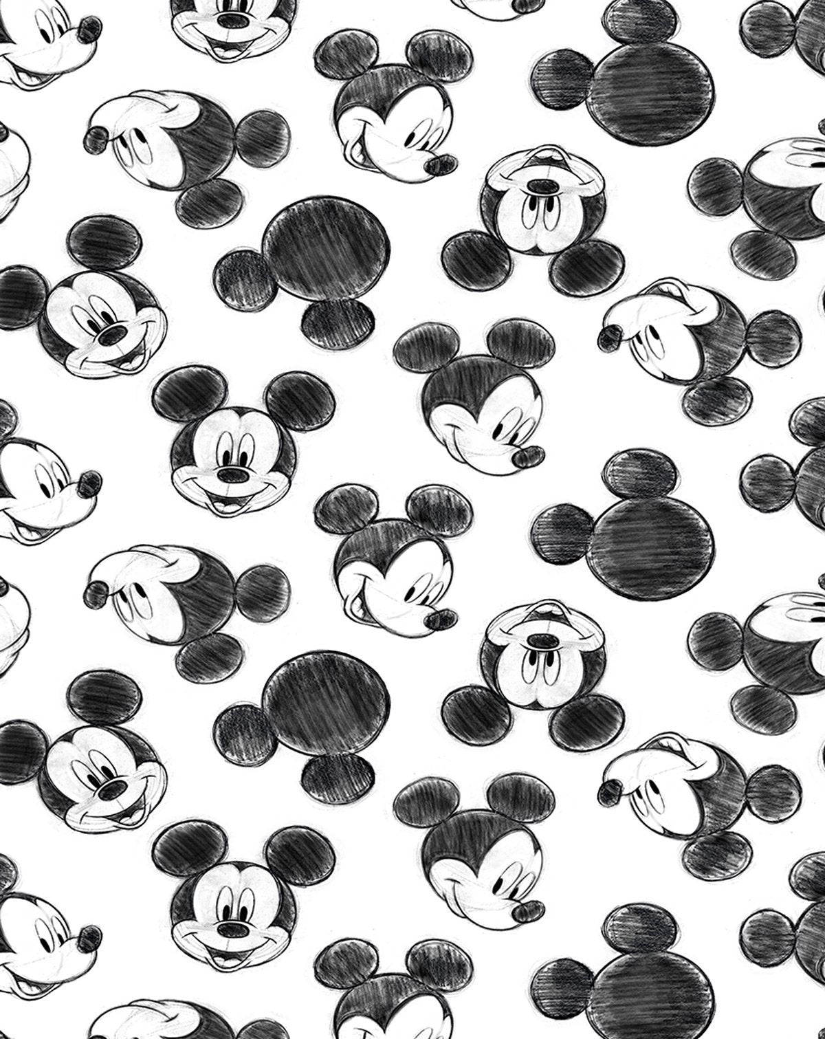 Disney Pattern Sketch Drawing Background