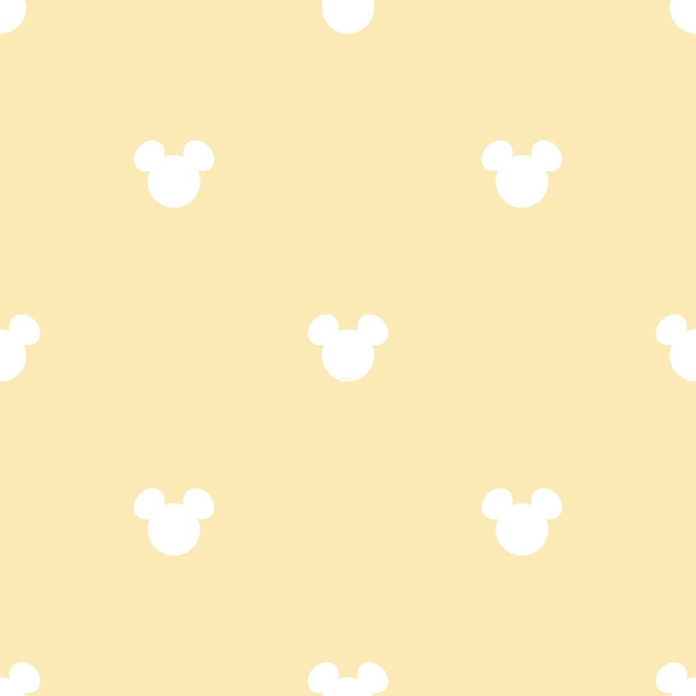 Disney Pattern With Mickey Mouse Head