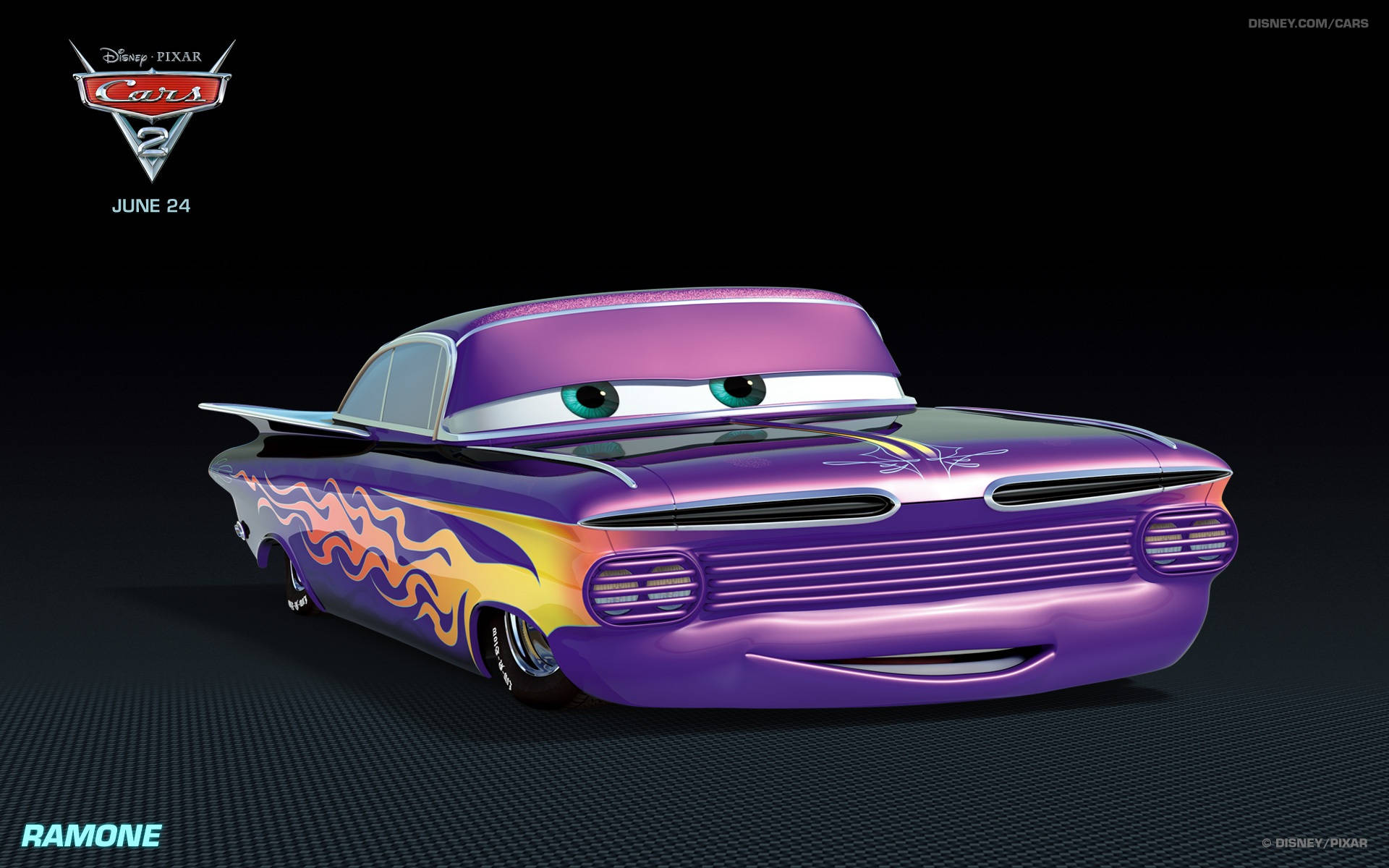 Disney Pixar Ramone Cars 2 Background