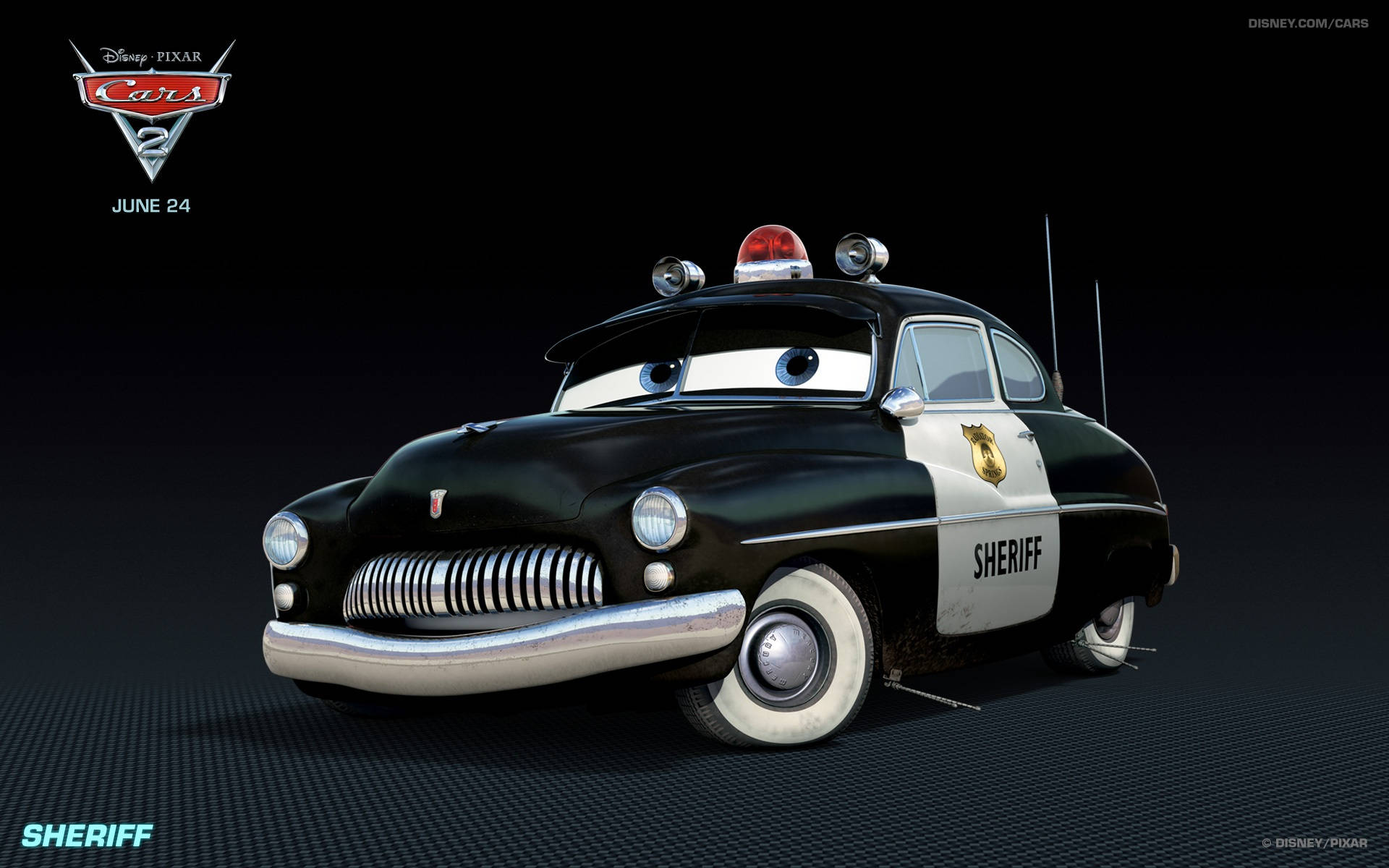 Disney Pixar Sheriff Cars 2