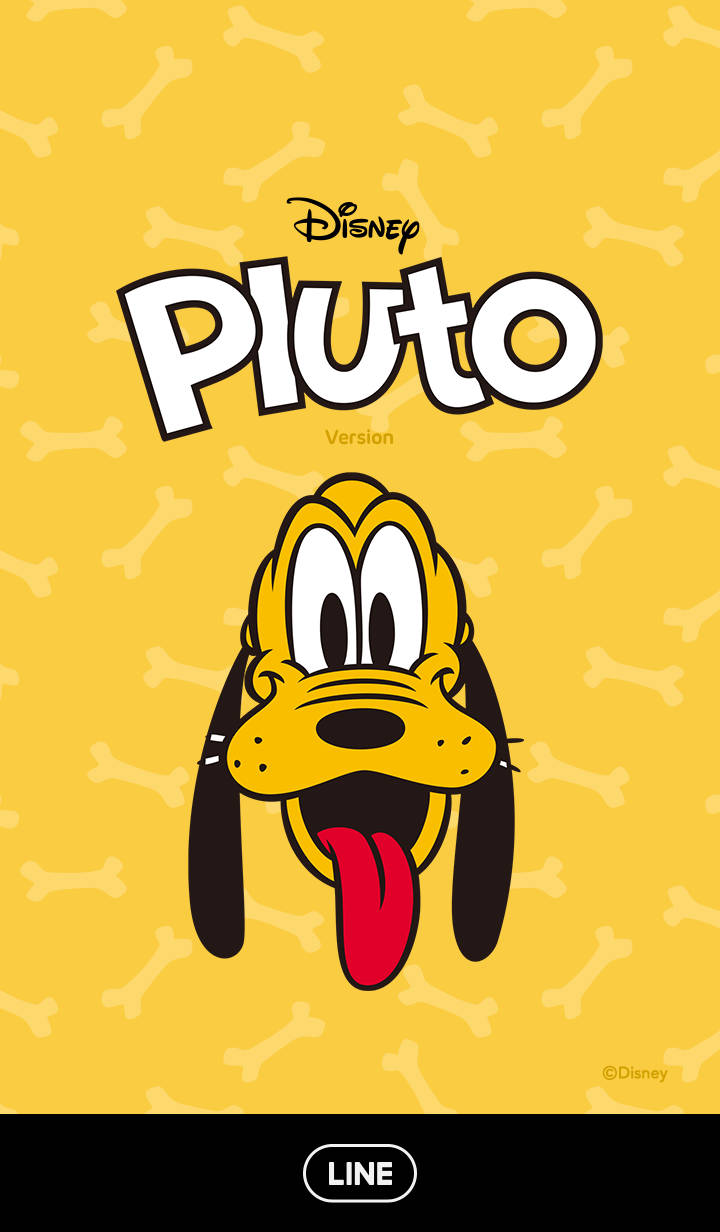 Disney Pluto Line Background