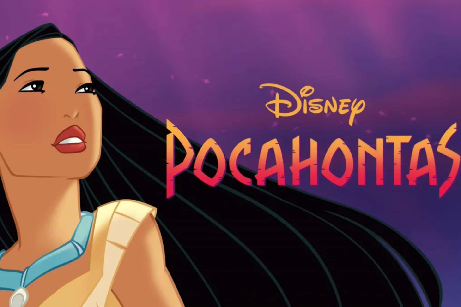 Disney Pocahontas Animated Character Background