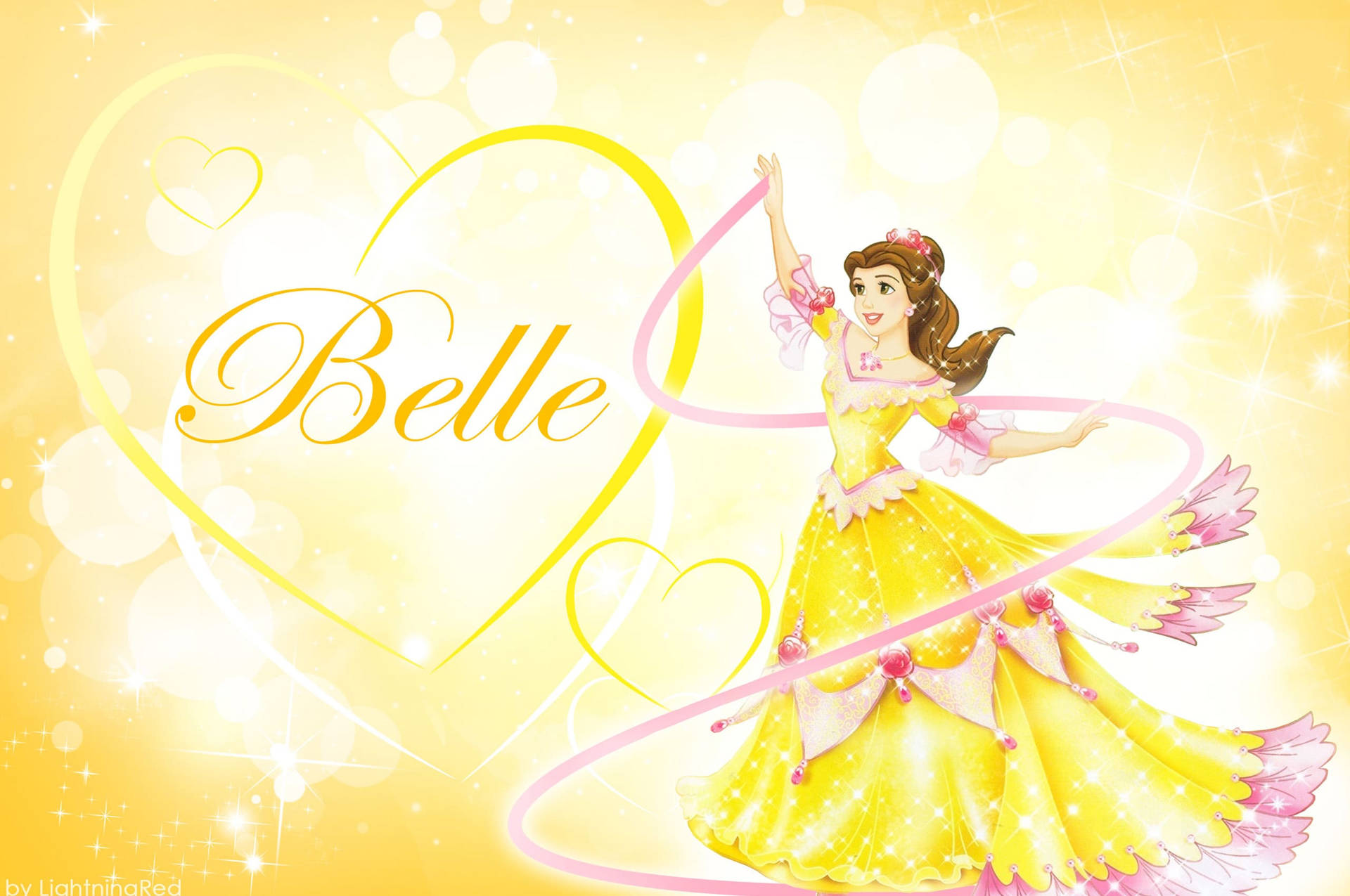 Disney Princess Belle Background