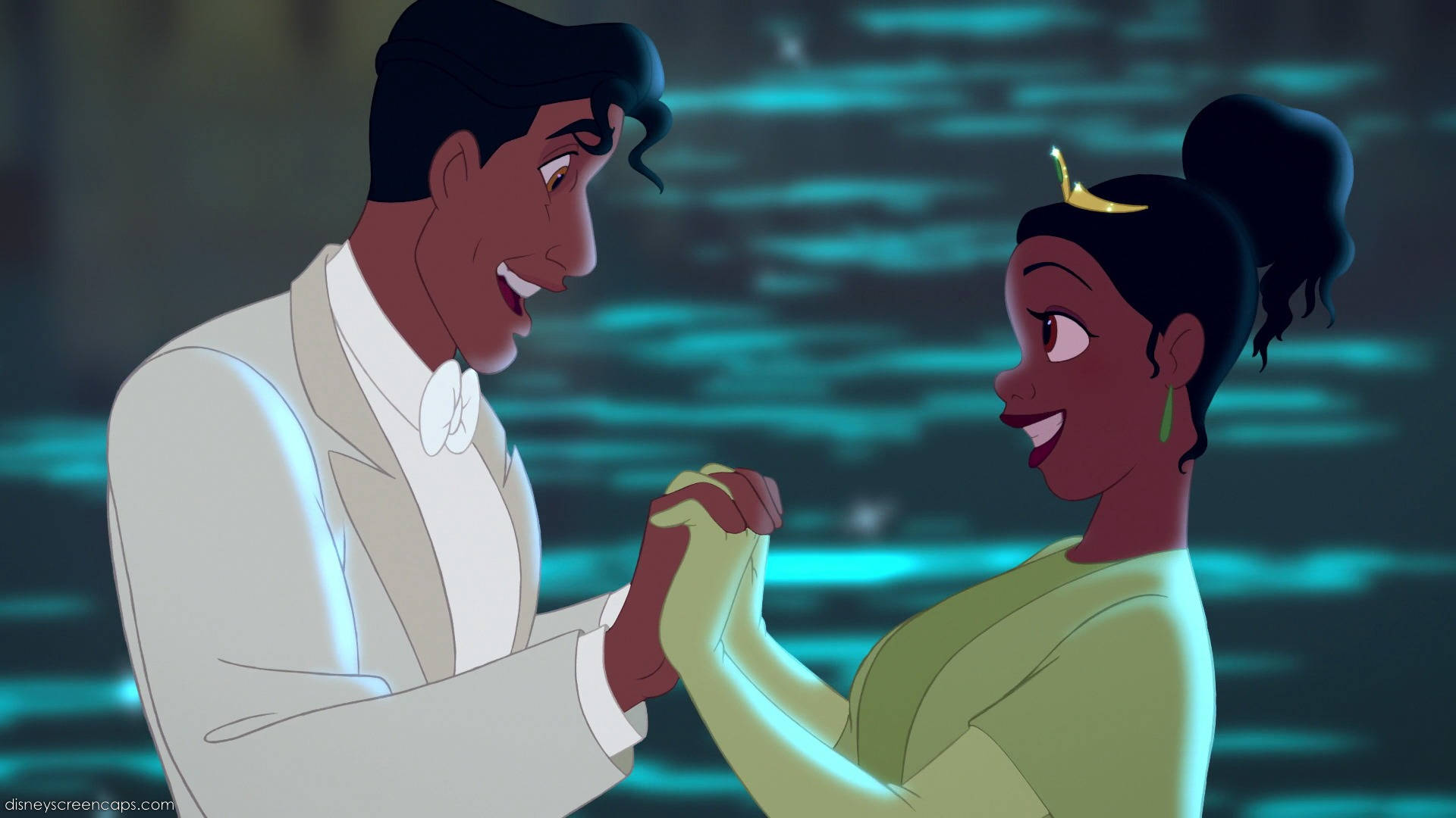 Disney Princess Tiana And Prince Naveen Background