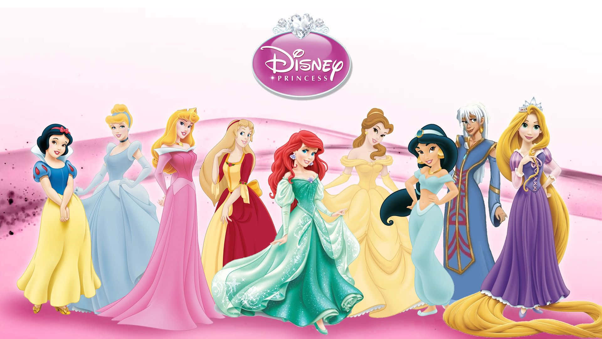 Disney Princesses Gathering Background