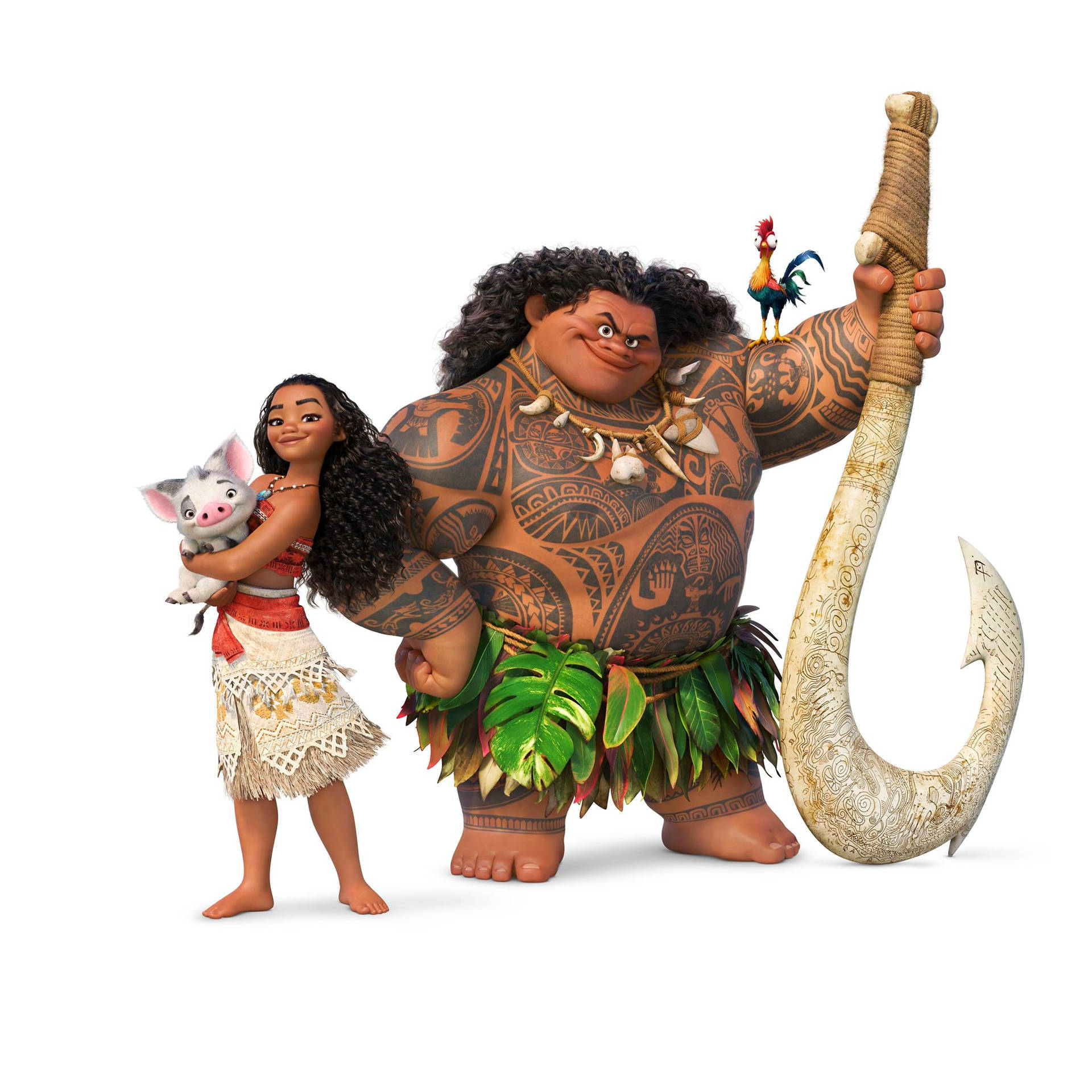 Disney's Maui And Moana