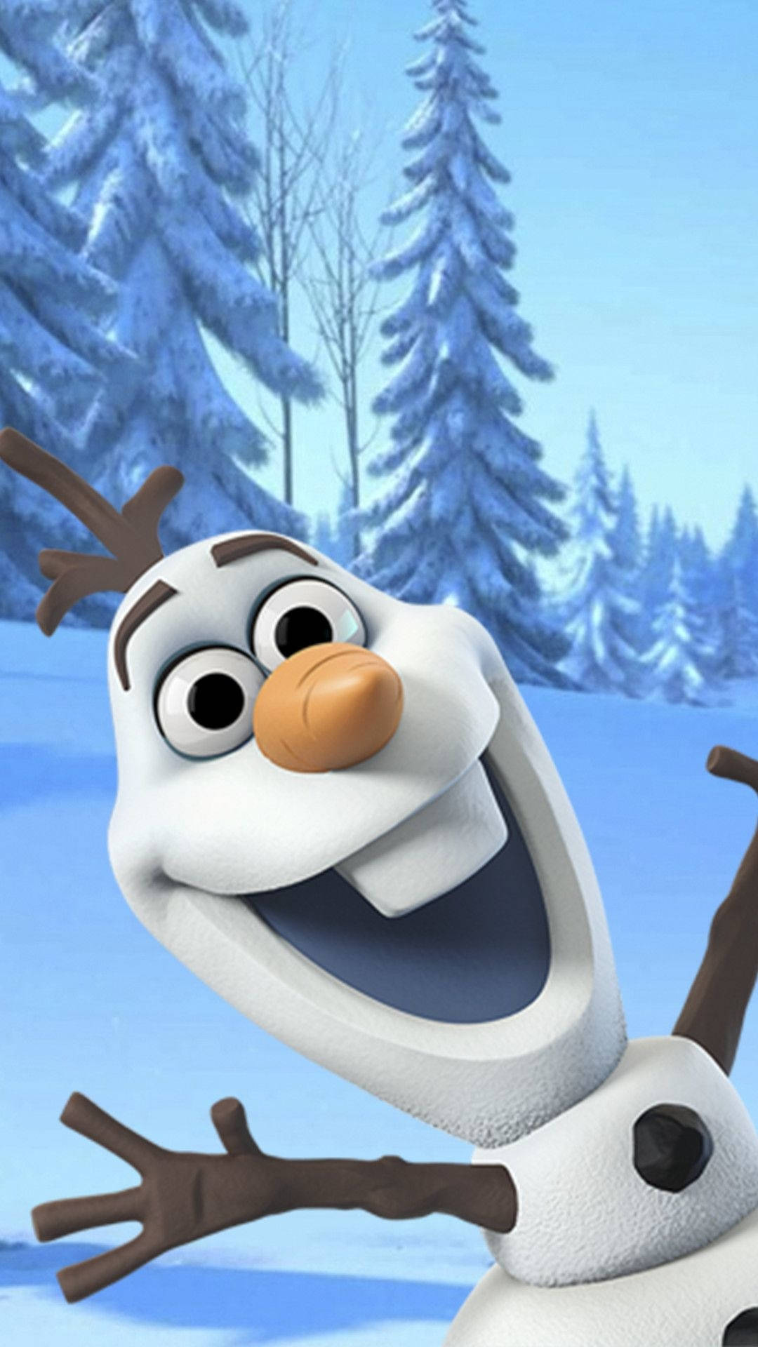 Disney Snowman Olaf Background