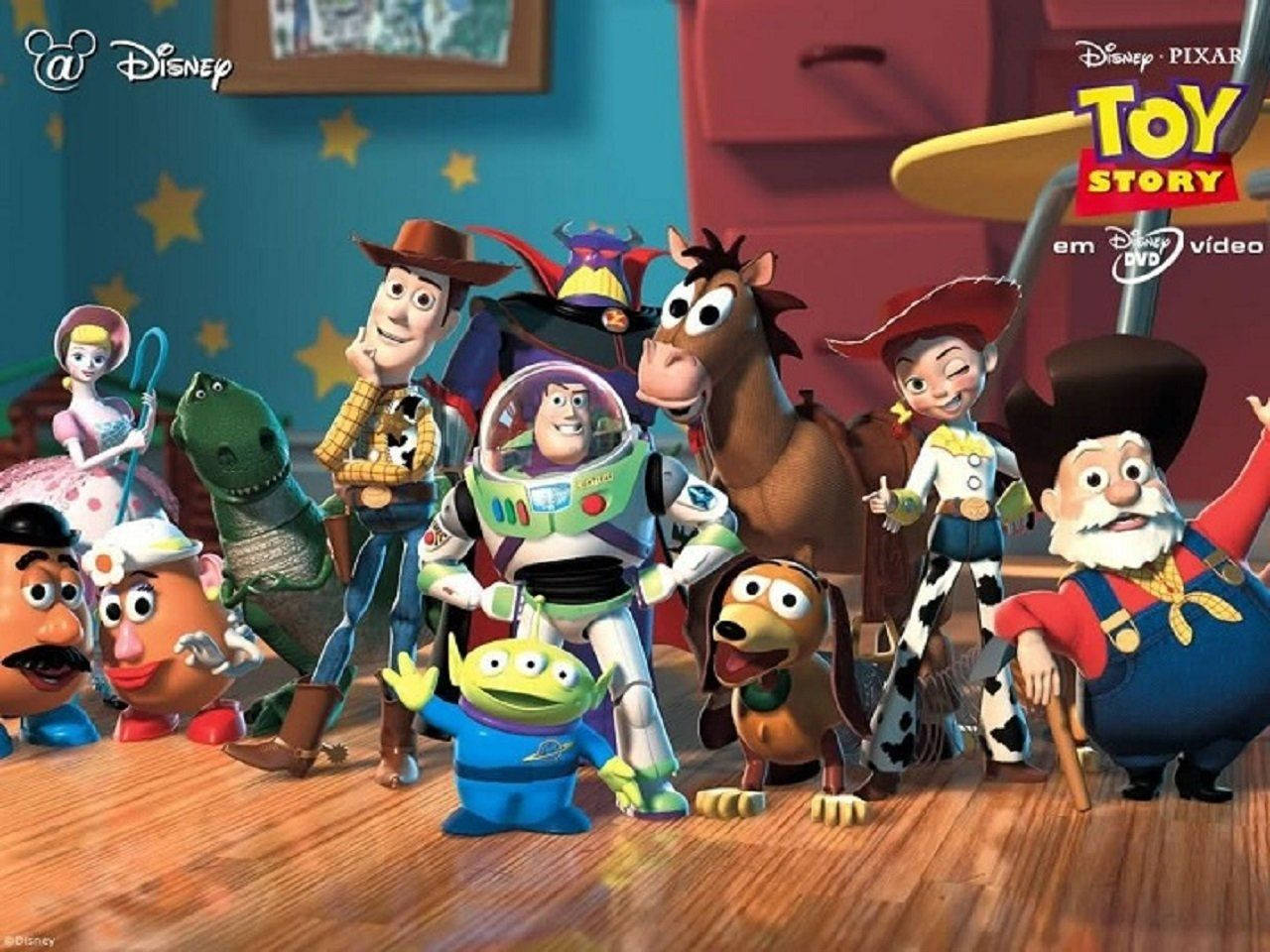 Disney Toy Story 2 Characters Background