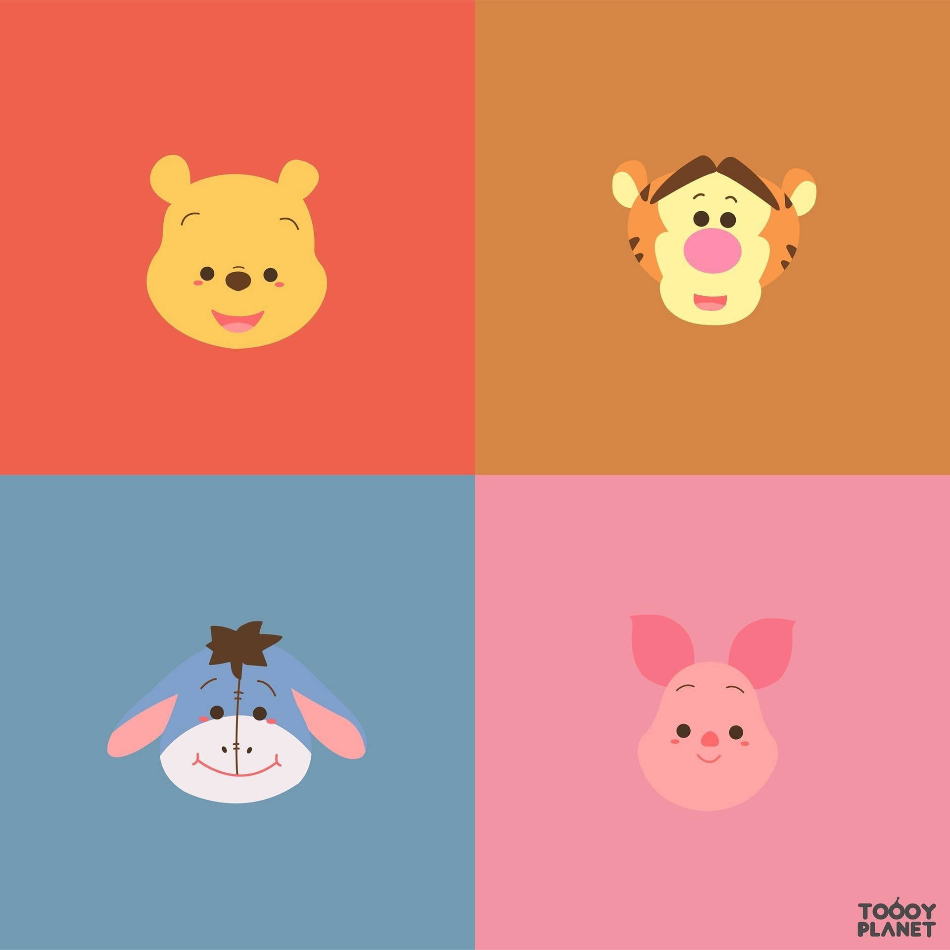 Disney Winnie The Pooh Baby Versions Background