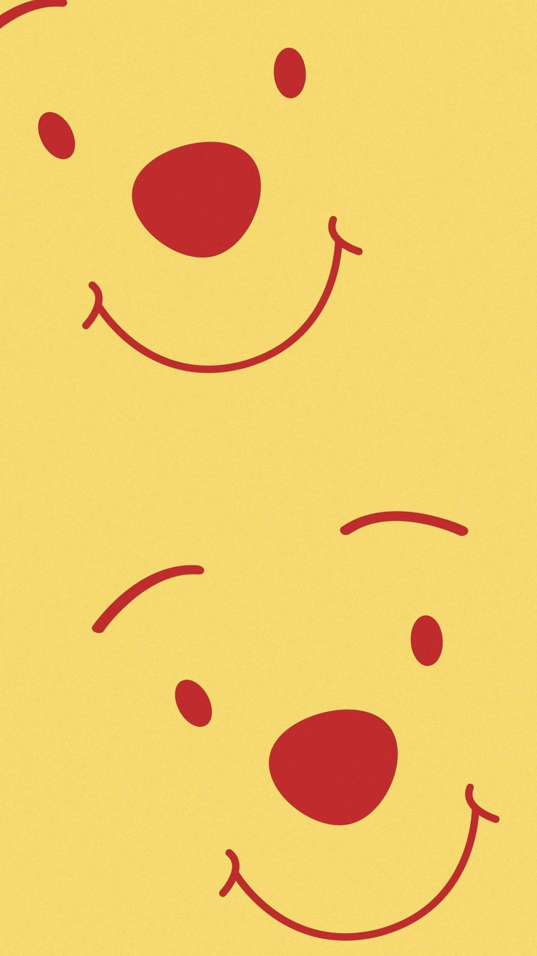 Disney Winnie The Pooh Face Background