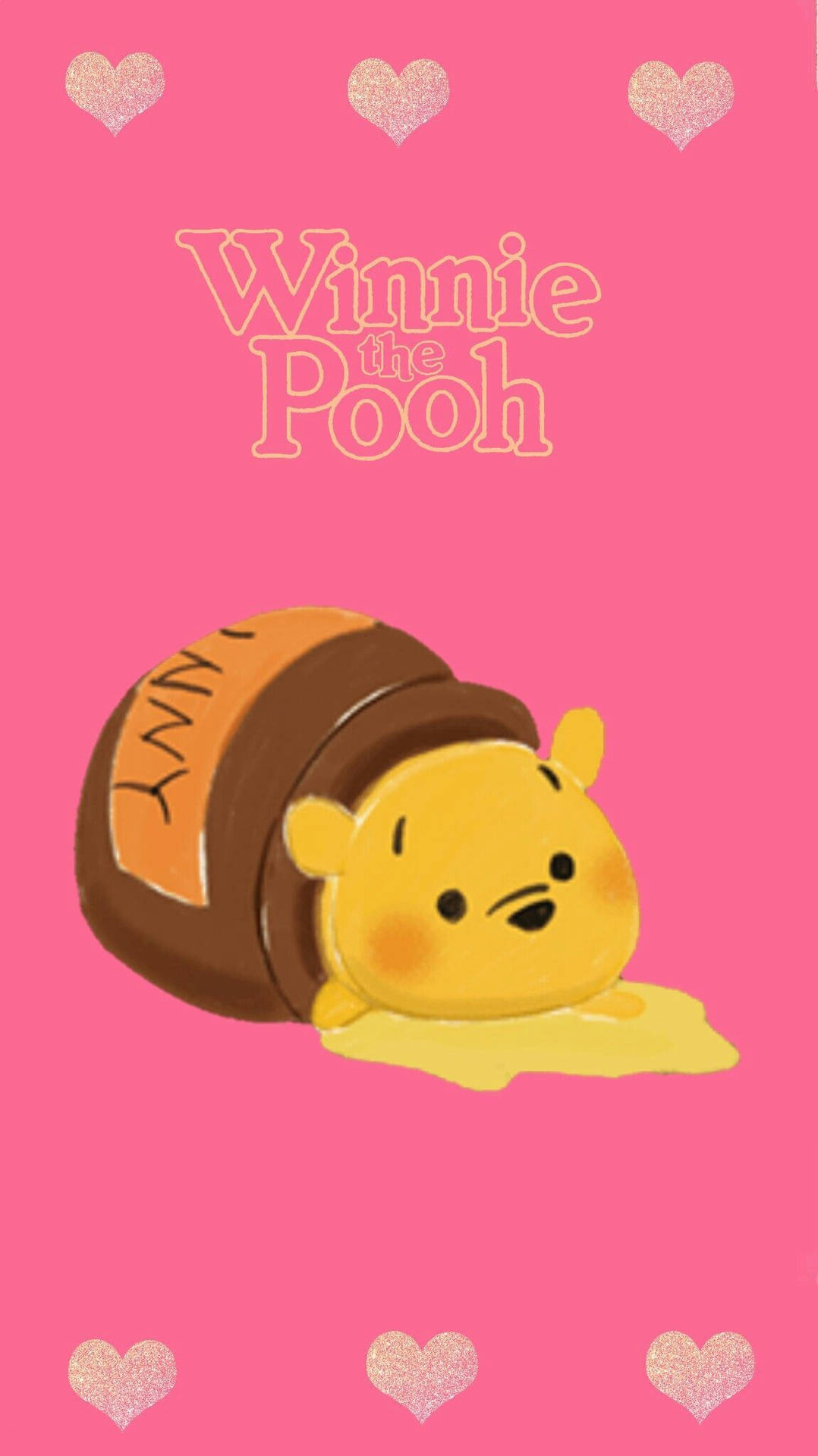 Disney Winnie The Pooh Inside Jar Background