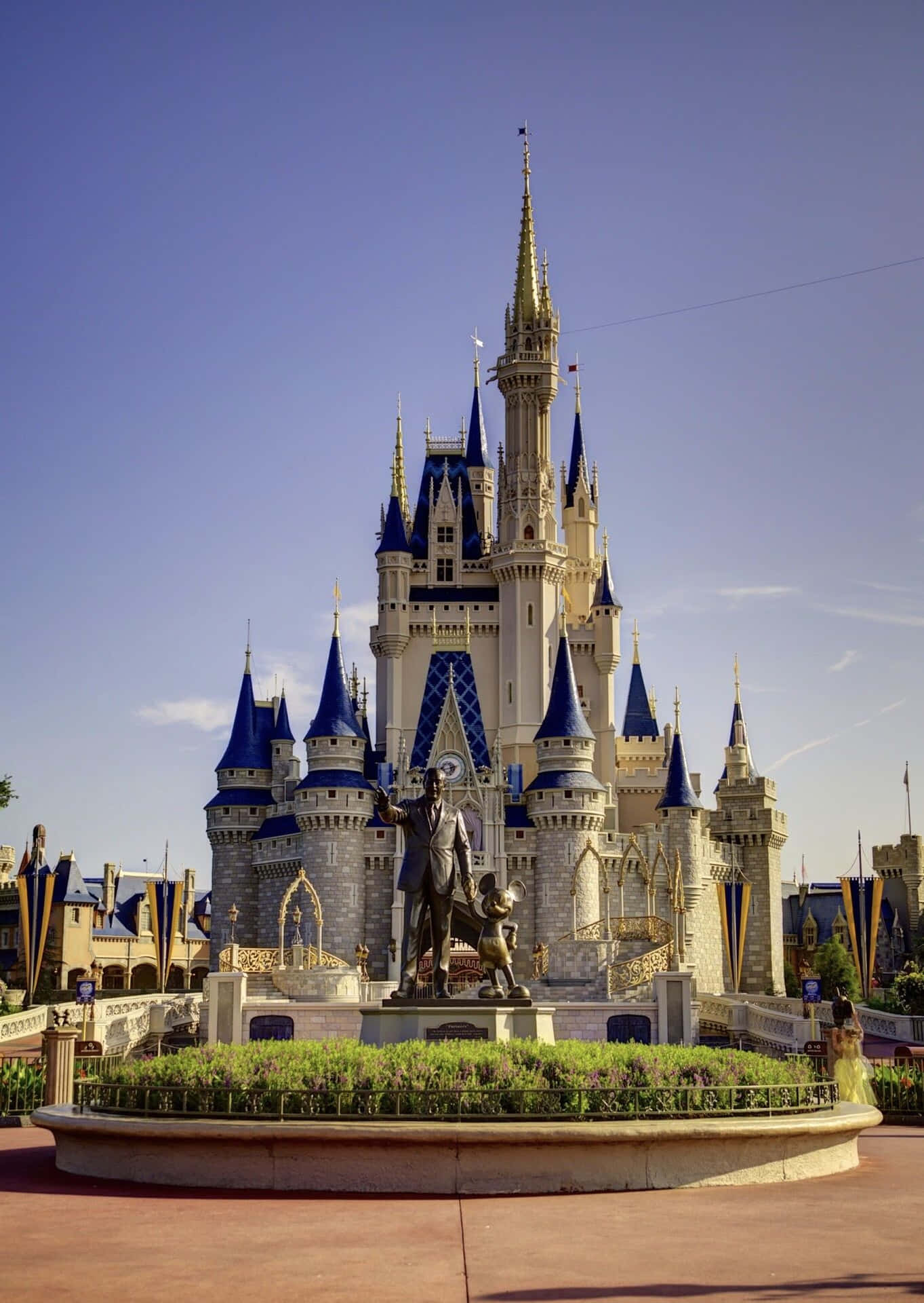 Disney World Castle Android Background