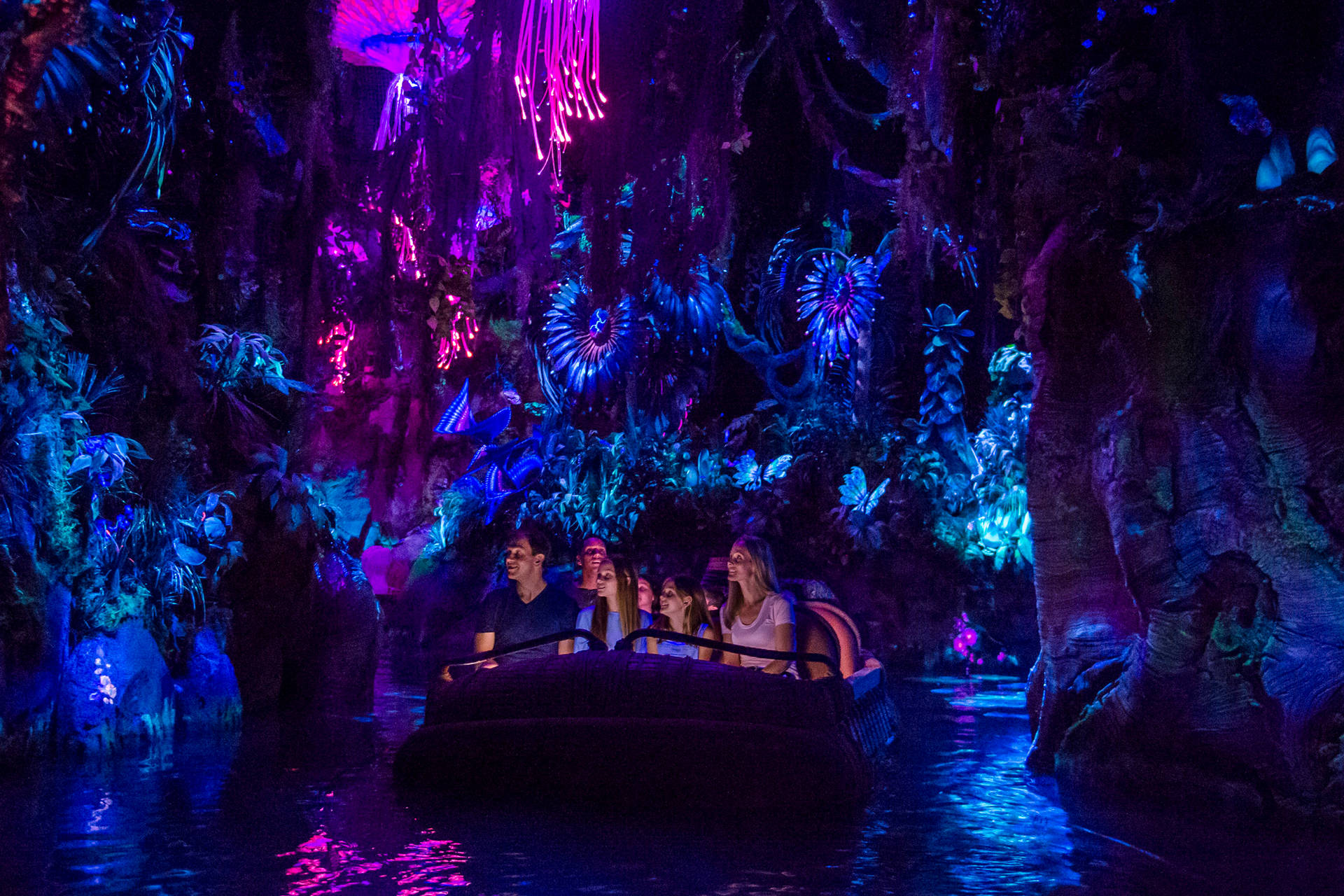 Disney World Pandora River Background