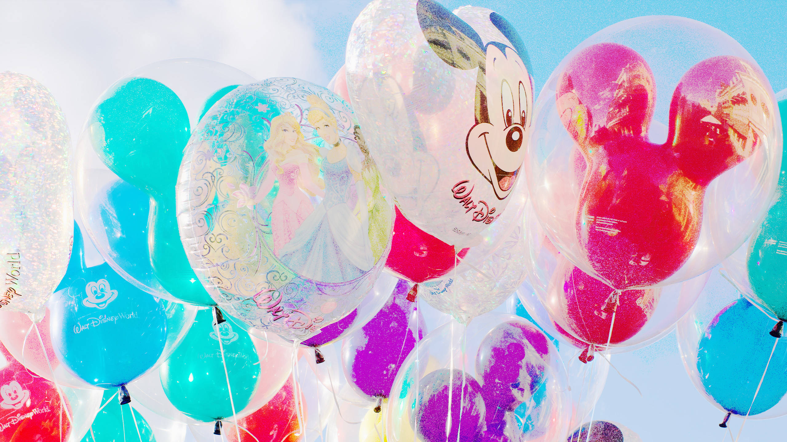 Disneyland Balloons Background